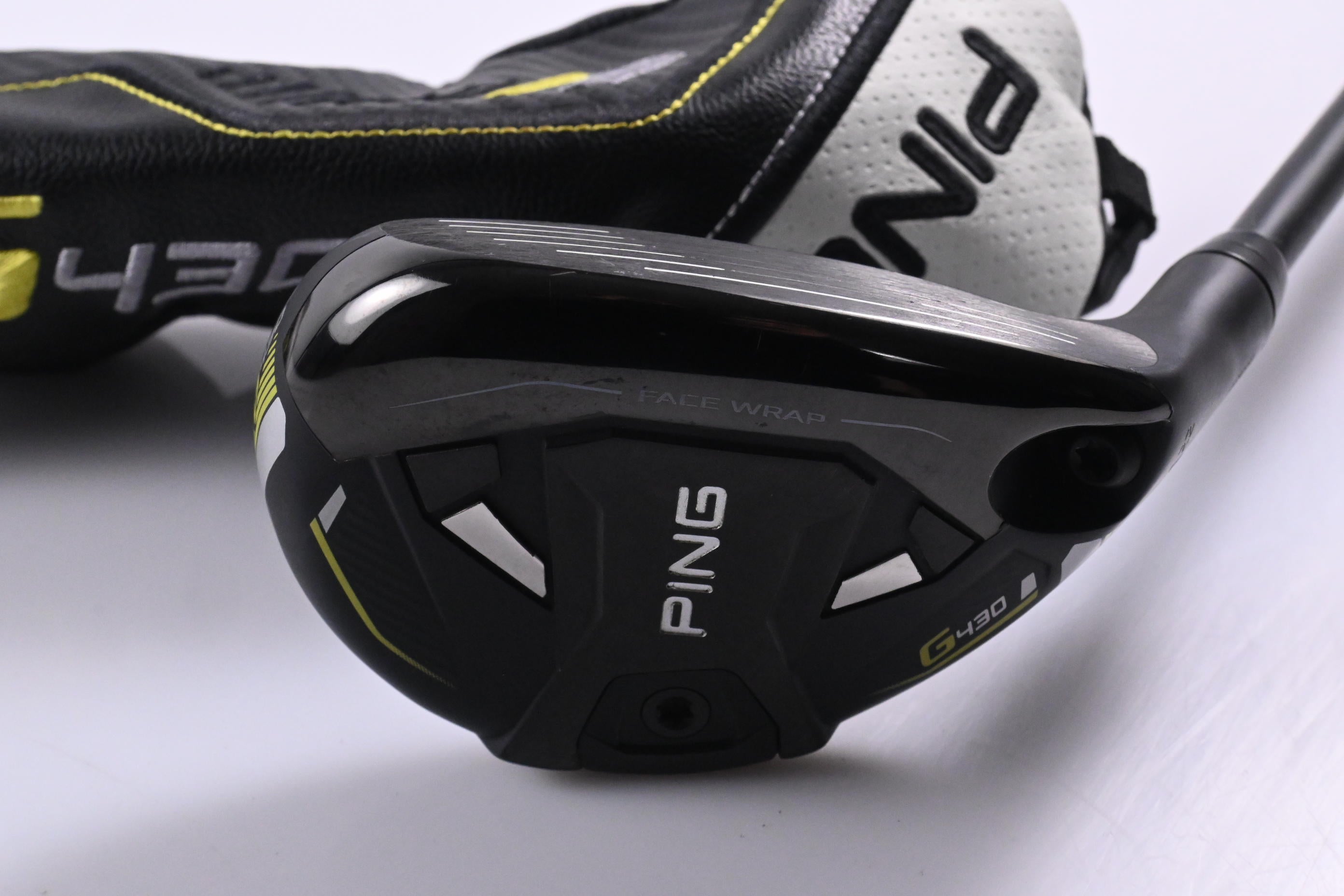 Ping G430 #4 Hybrid / 22 Degree / Stiff Flex Ping Alta CB Black 70 Shaft