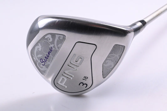 Ladies Ping Serene #3 Wood / 18 Degree / Ladies Flex Ping ULT 210 Shaft