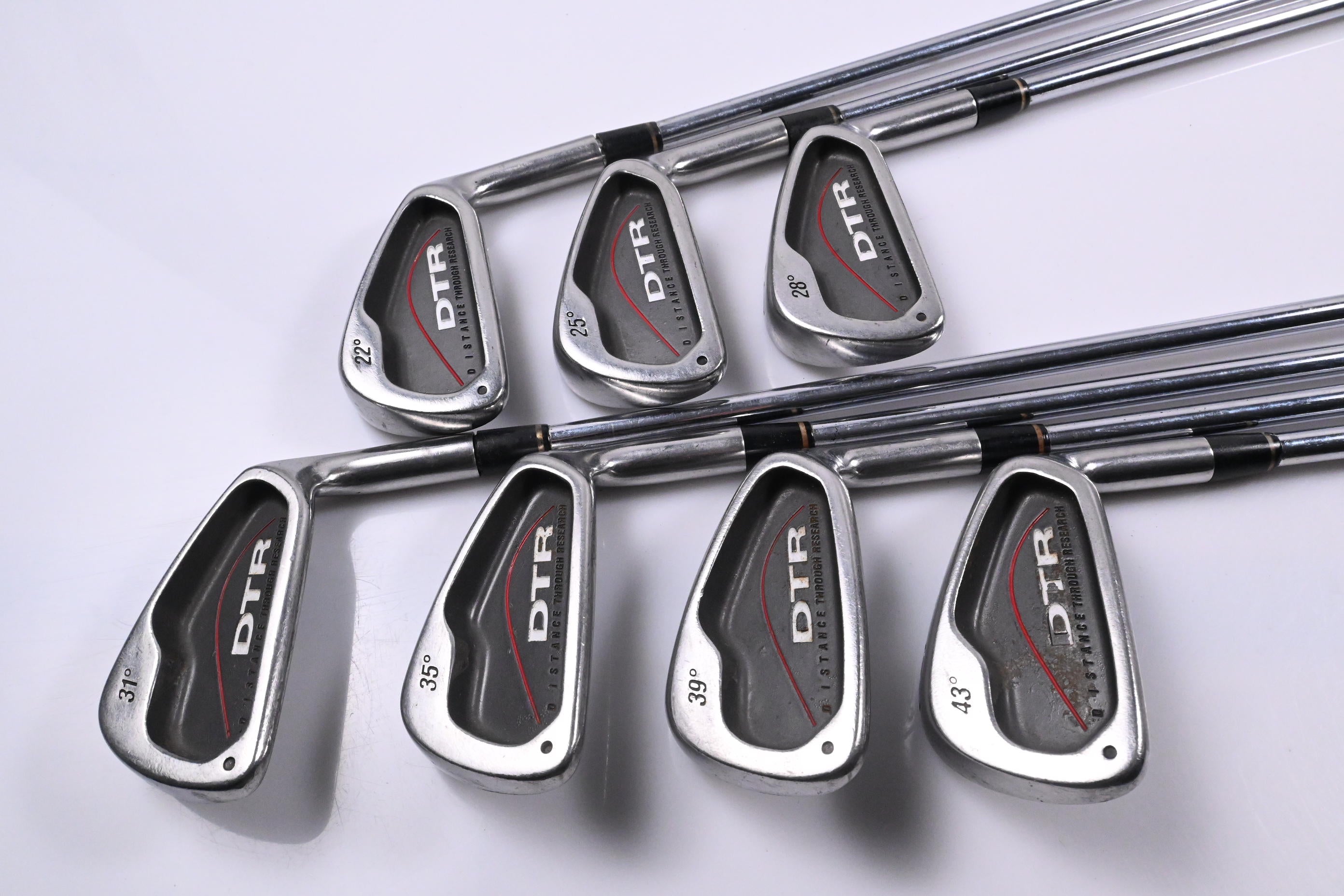 Titleist DTR Irons / 3-9i / Regular Flex Titleist MS 309 Shafts