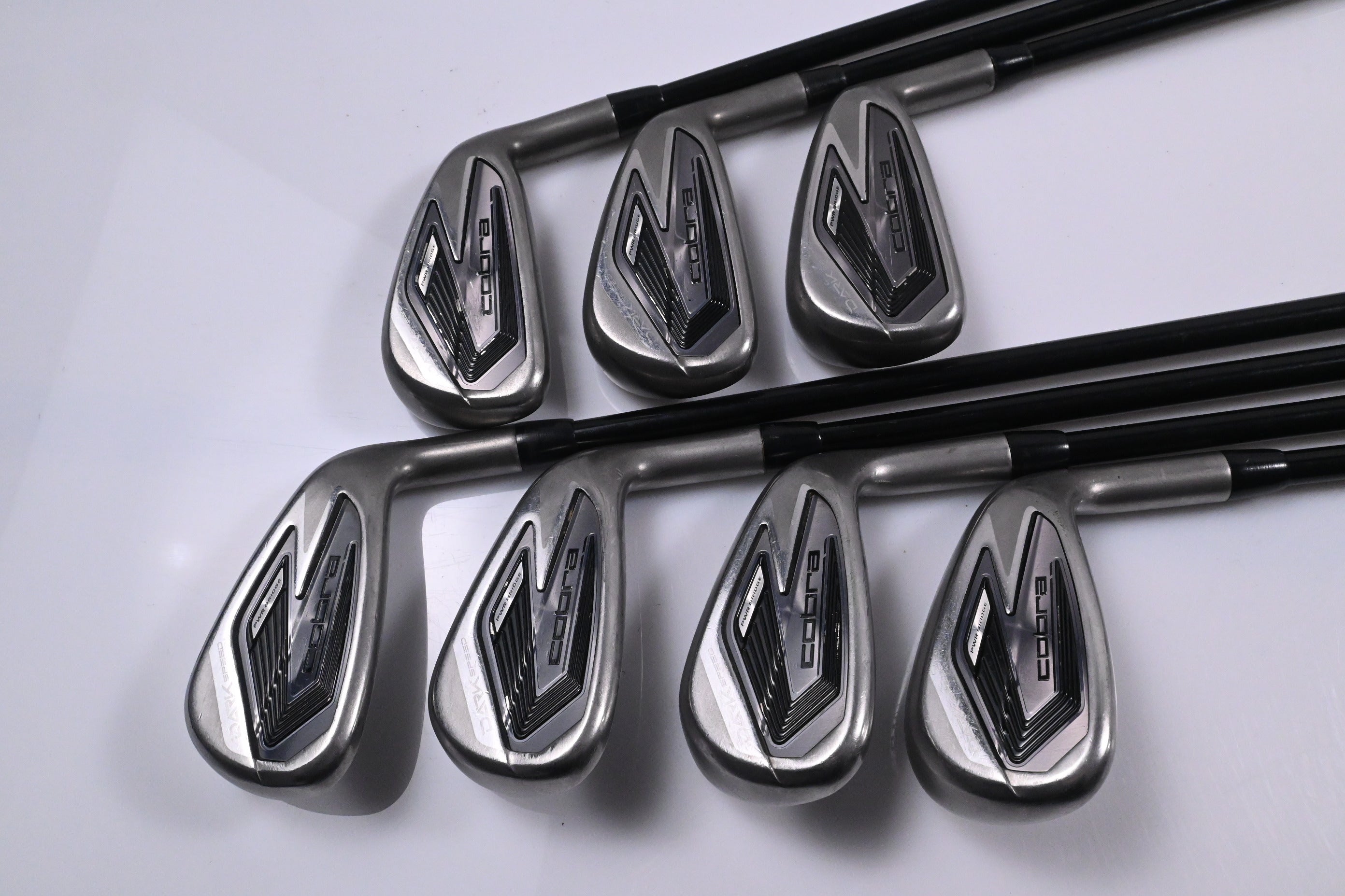 Cobra Darkspeed Irons / 5-PW+GW / Stiff Flex Accra iSeries 8 Shafts