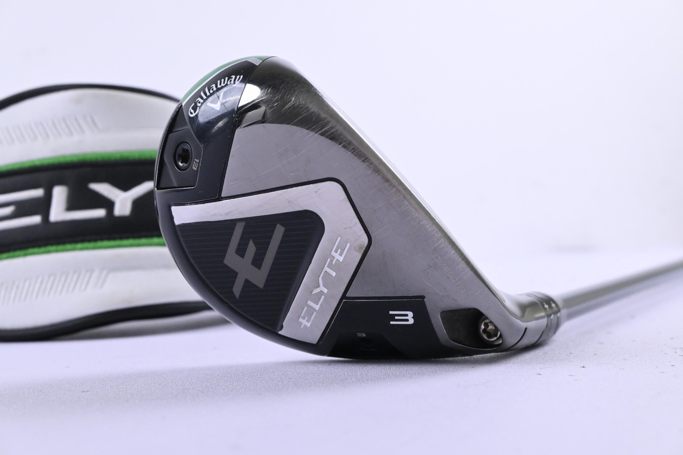 Callaway Elyte #3 Hybrid / 19 Degree / Stiff Flex Denali Charcoal 70 Shaft