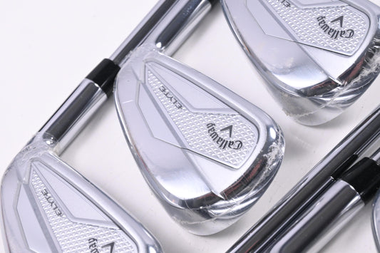 Callaway Elyte Irons / 5-PW+SW / Regular Flex Vector 80 Shafts