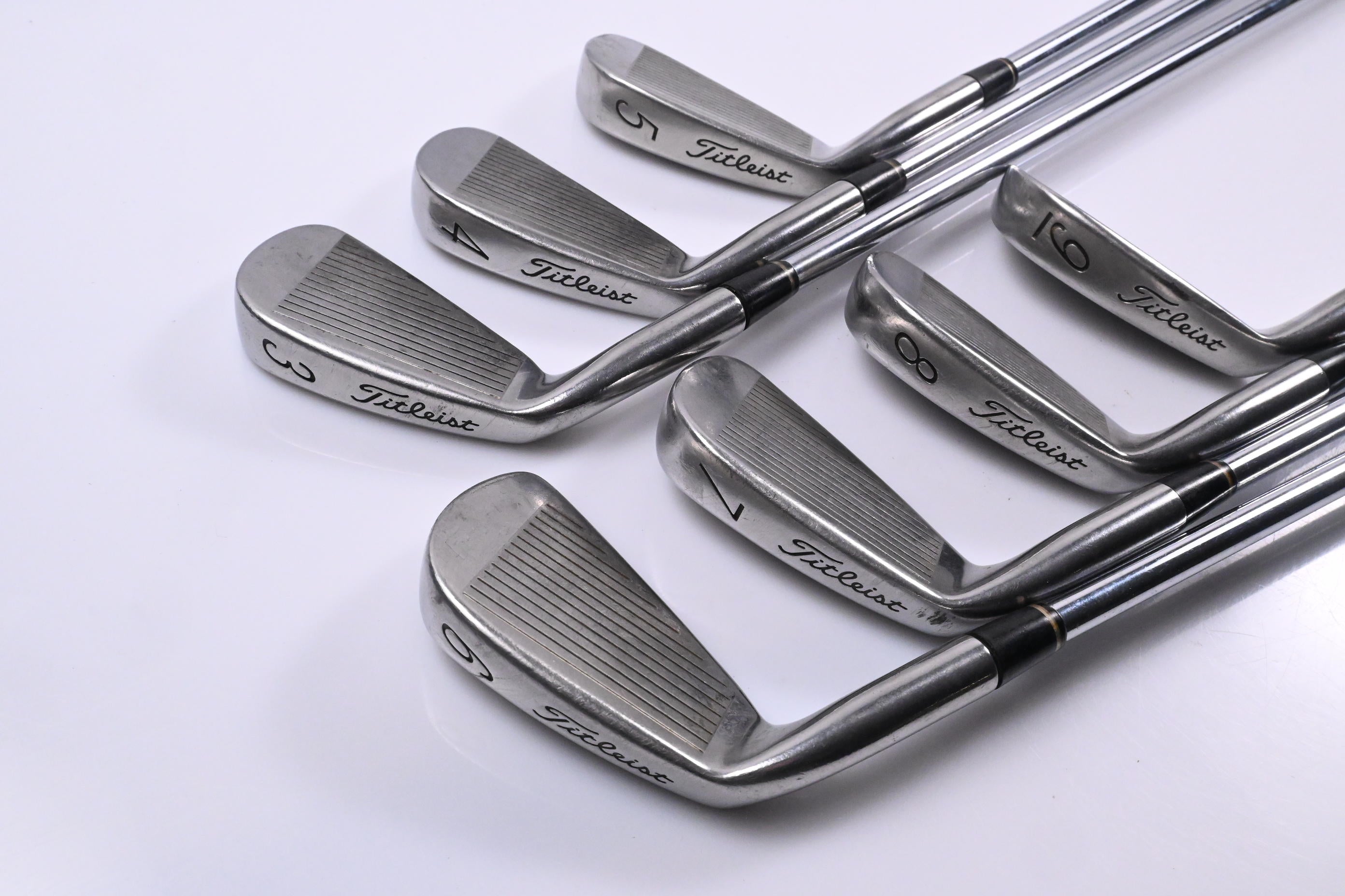 Titleist DTR Irons / 3-9i / Regular Flex Titleist MS 309 Shafts
