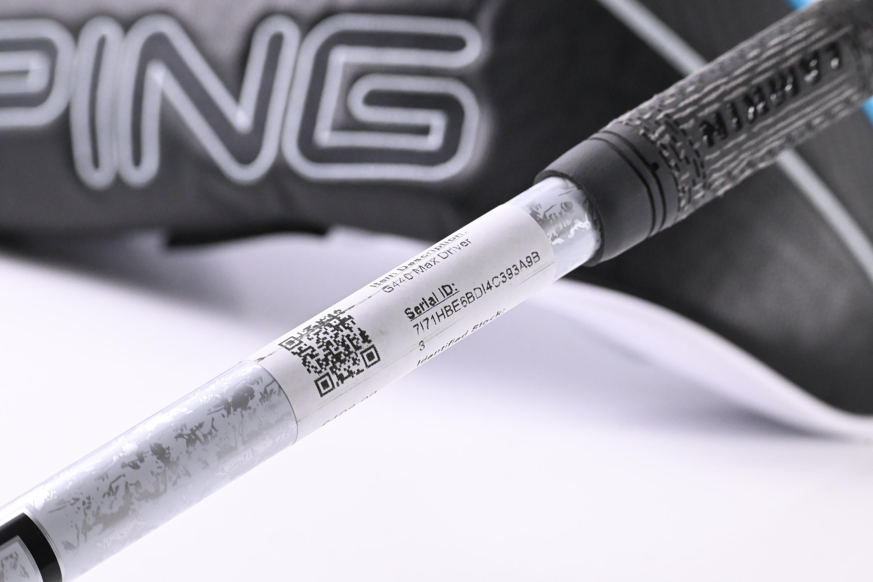 Left Hand Ping G440 Max Driver / 10.5 Degree / Stiff Flex Denali Blue 60 Shaft