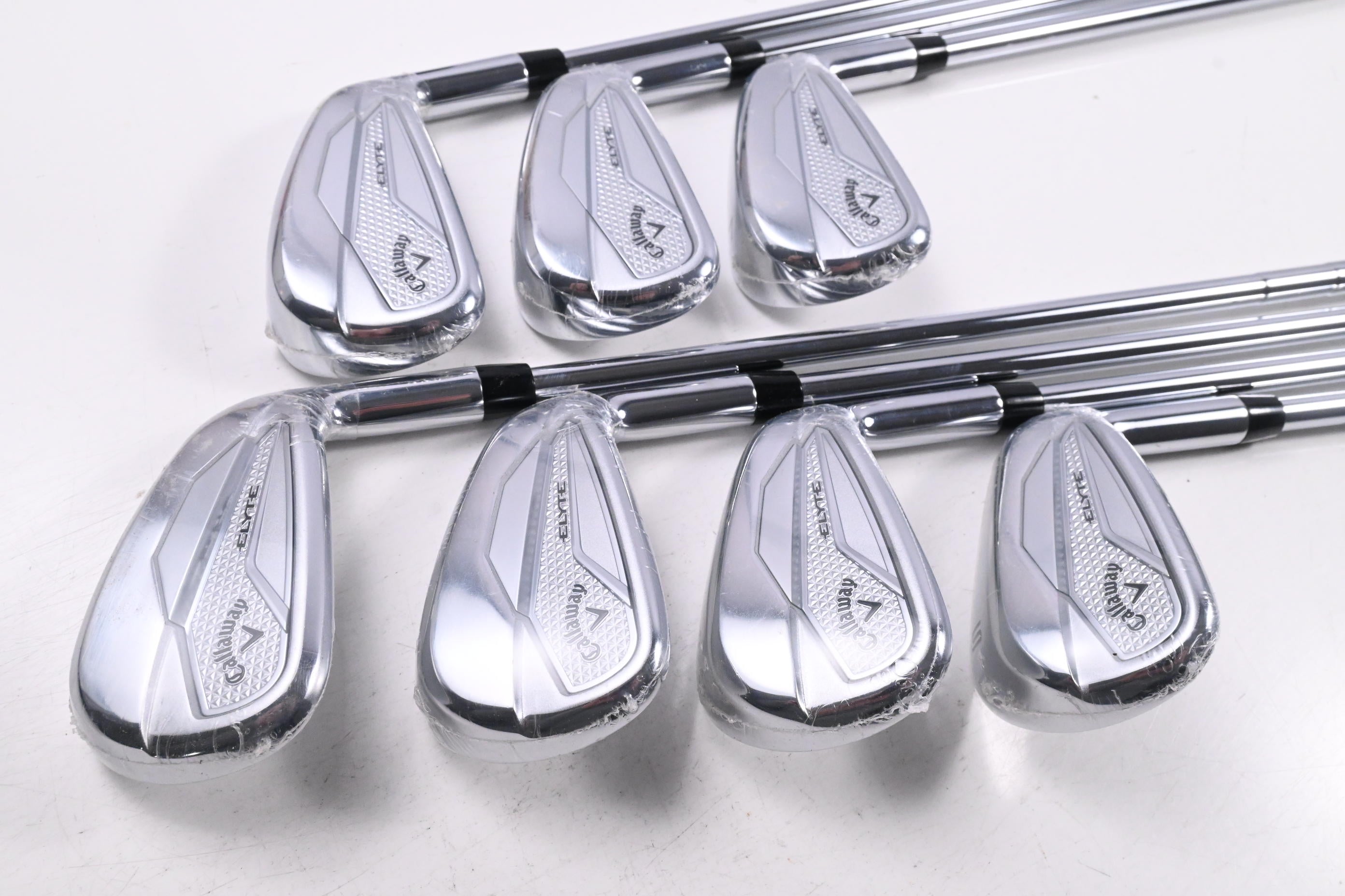 Callaway Elyte Irons / 5-PW+SW / Regular Flex Vector 80 Shafts