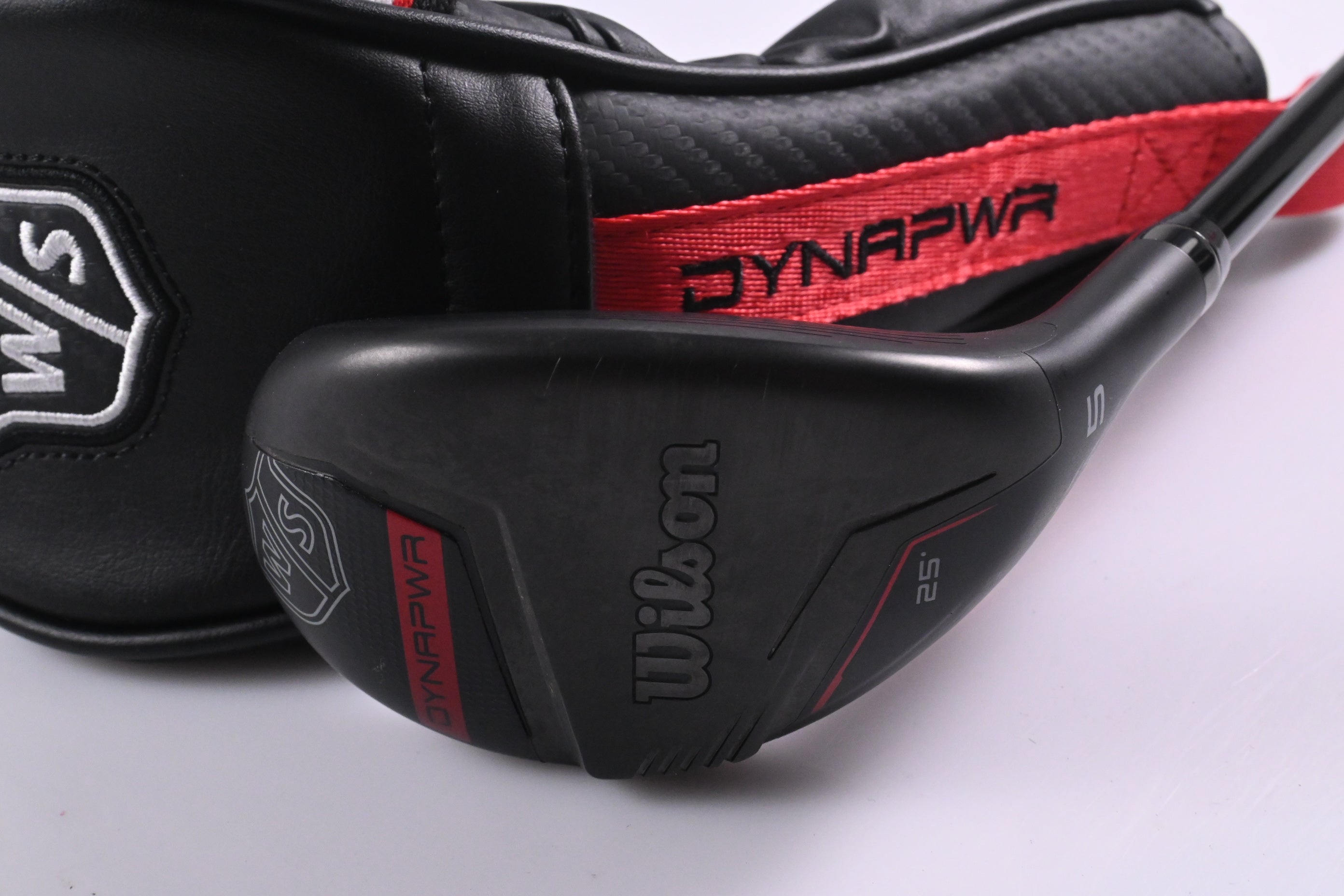 Wilson Dynapower 2023 #5 Hybrid / 25 Degree / Regular Flex HZRDUS RDX Smoke Red