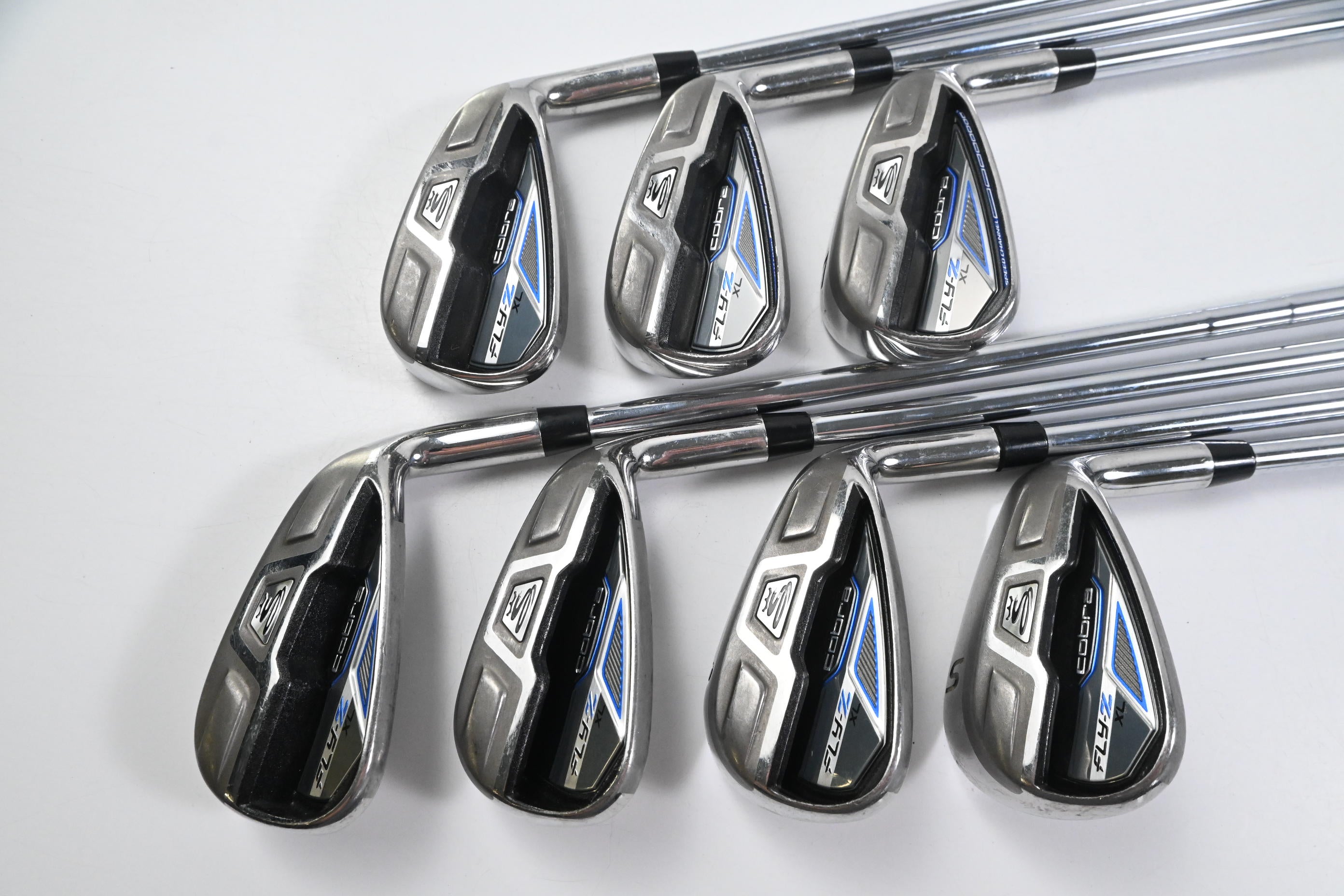 Cobra Fly-Z XL Irons / 5-PW+SW / Regular Flex Cobra Fly-Z XL Steel Shafts