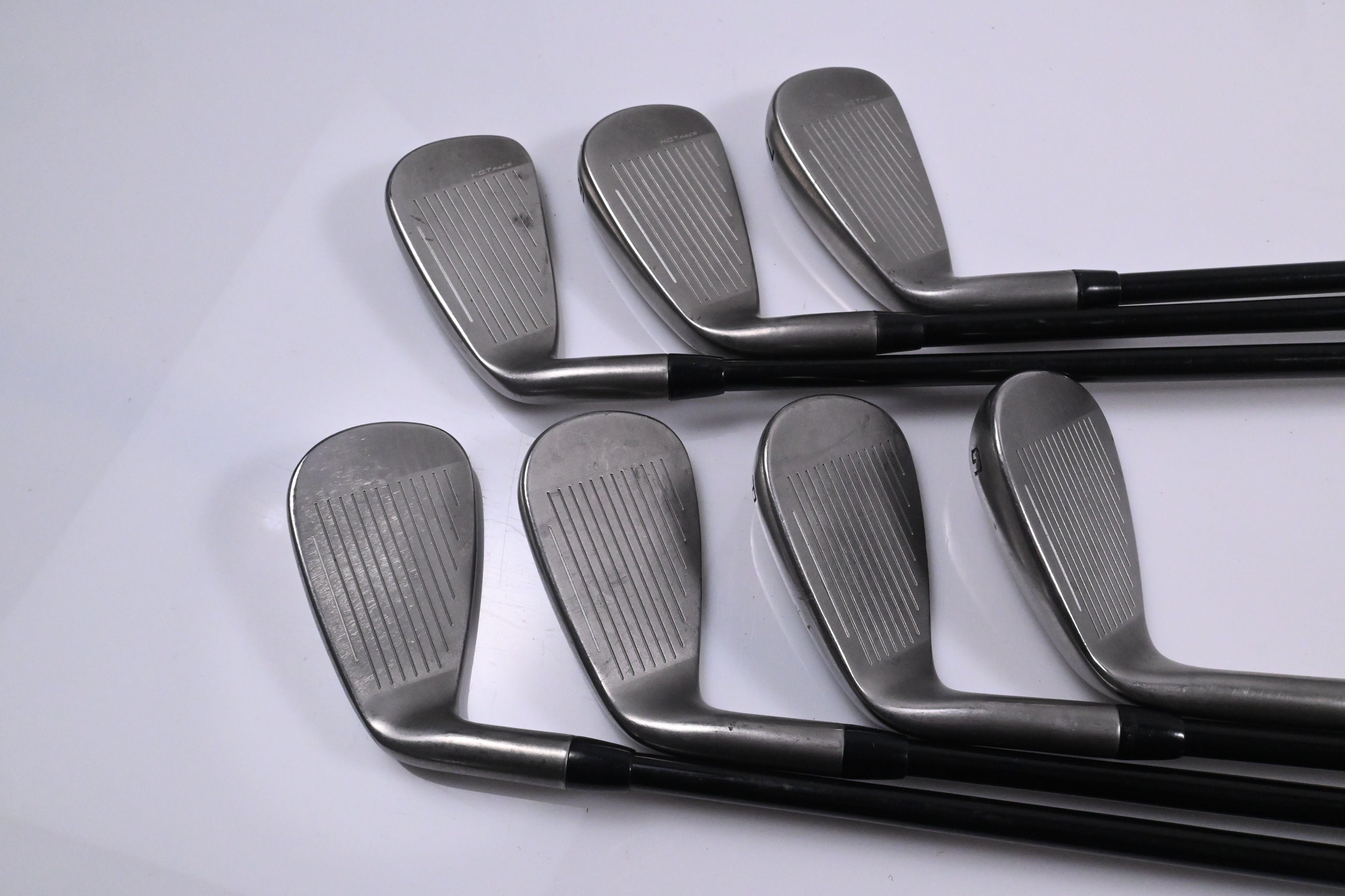 Cobra Darkspeed Irons / 5-PW+GW / Stiff Flex Accra iSeries 8 Shafts