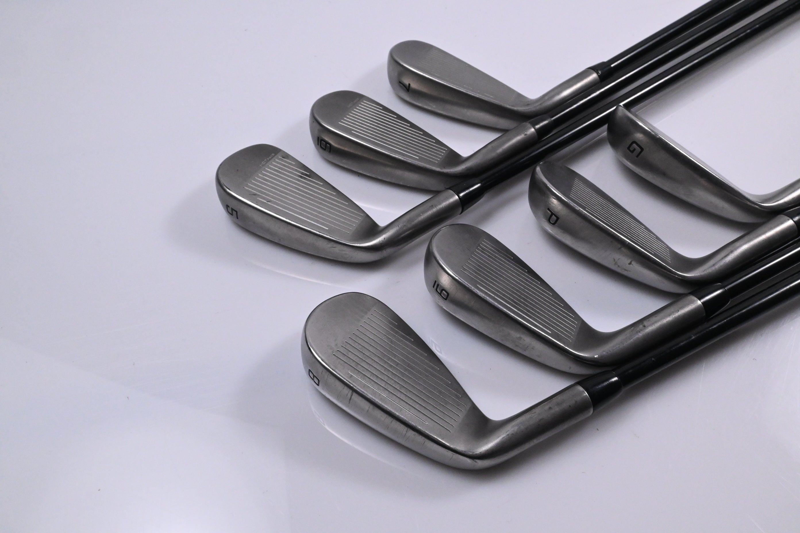 Cobra Darkspeed Irons / 5-PW+GW / Stiff Flex Accra iSeries 8 Shafts