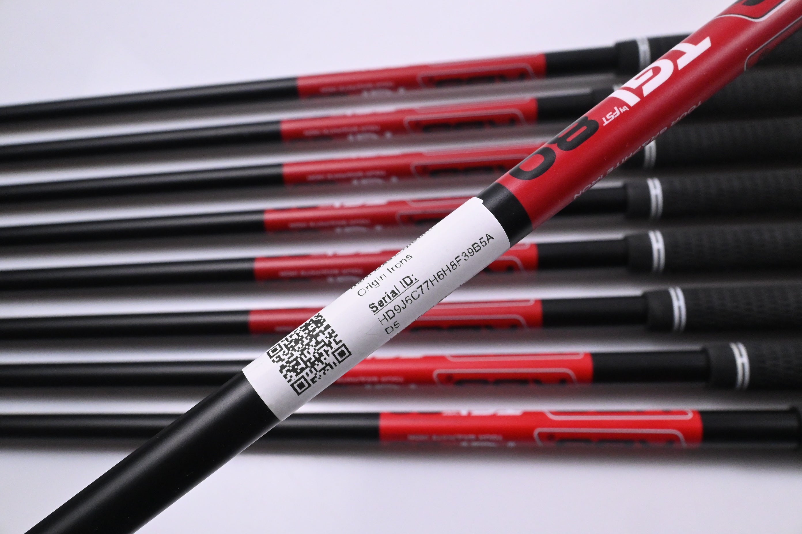 Avoda Origin Irons / 5-PW+GW+SW+LW / Stiff Flex KBS TGI 80 Shafts