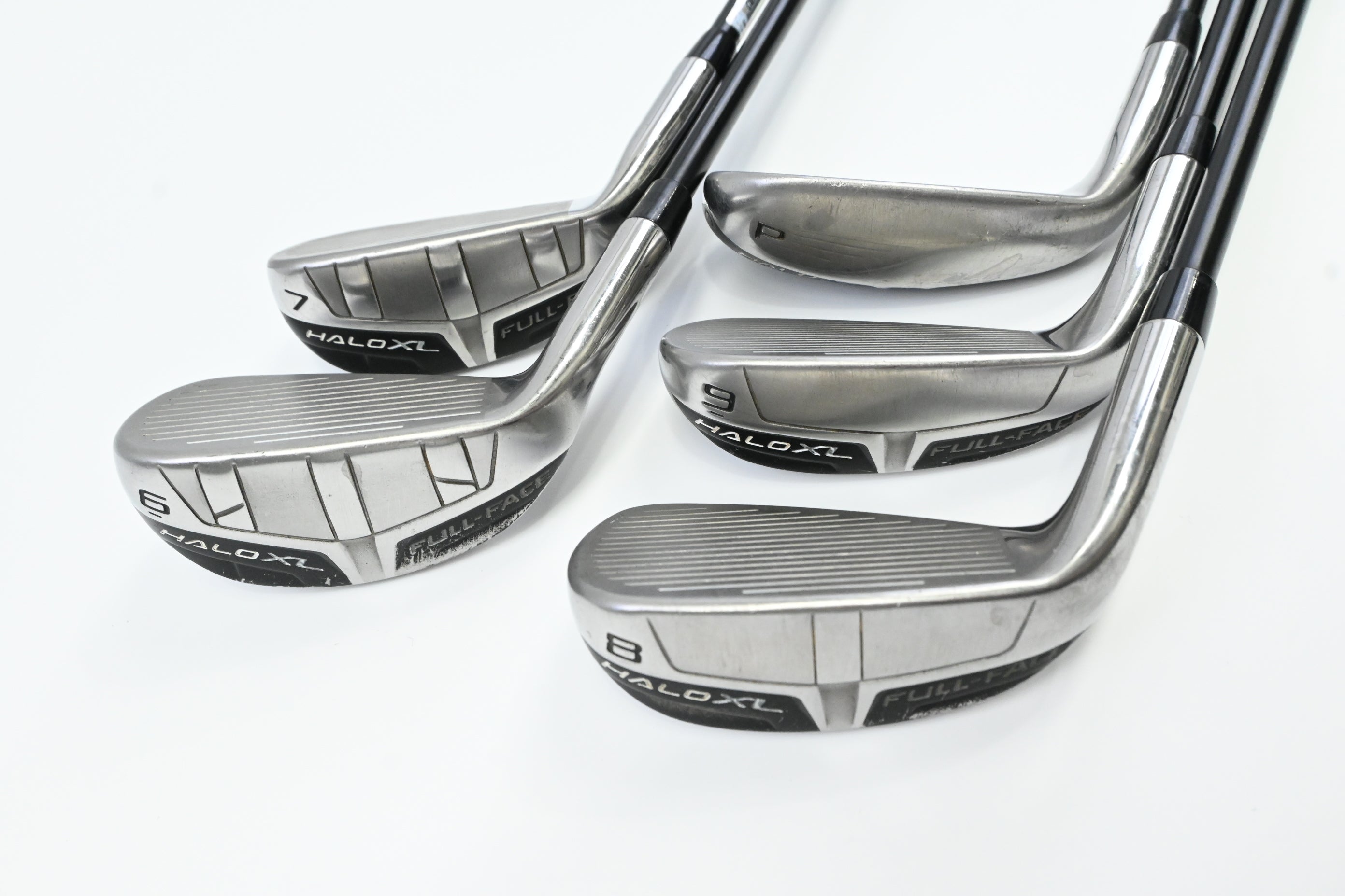 Ladies Cleveland Halo XL Full Face Irons / 6-PW / Ladies Flex UST Helium 50
