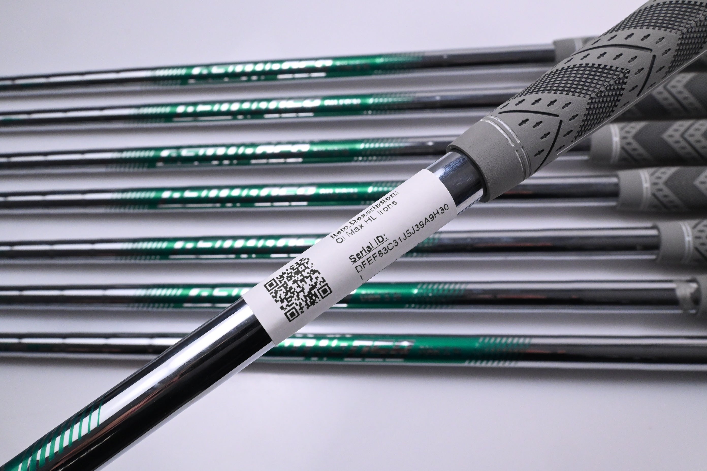 Taylormade Qi Max HL Irons / 5-PW+AW+SW / Regular Flex NS Pro 850GH Neo Shafts