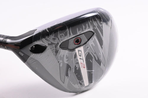 Left Hand Titleist GT2 #3 Wood / 15 Degree / Regular Flex Denali Red 60 Shaft