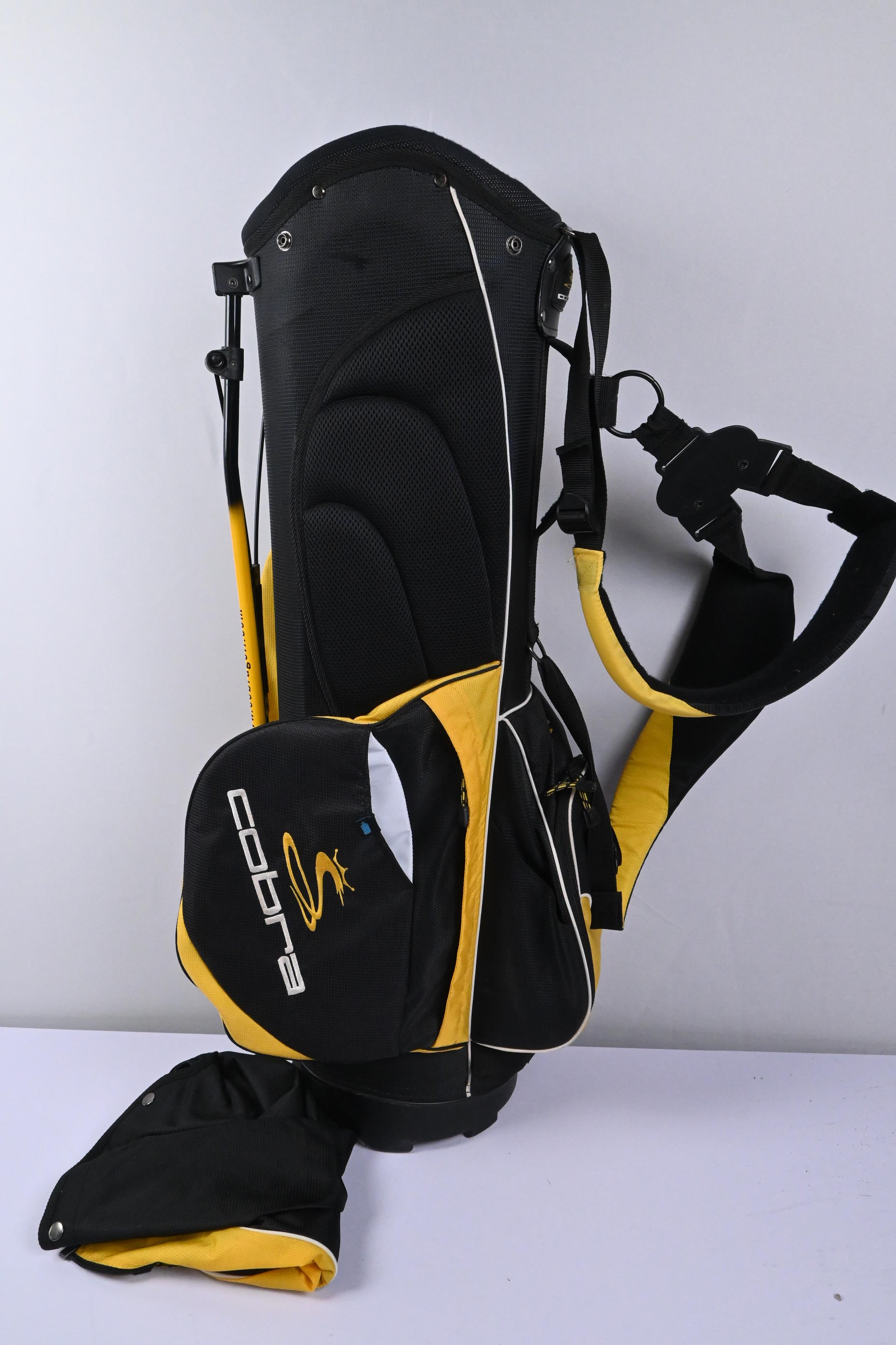 Cobra Stand Bag / 6-Way Divider / Black & Yellow