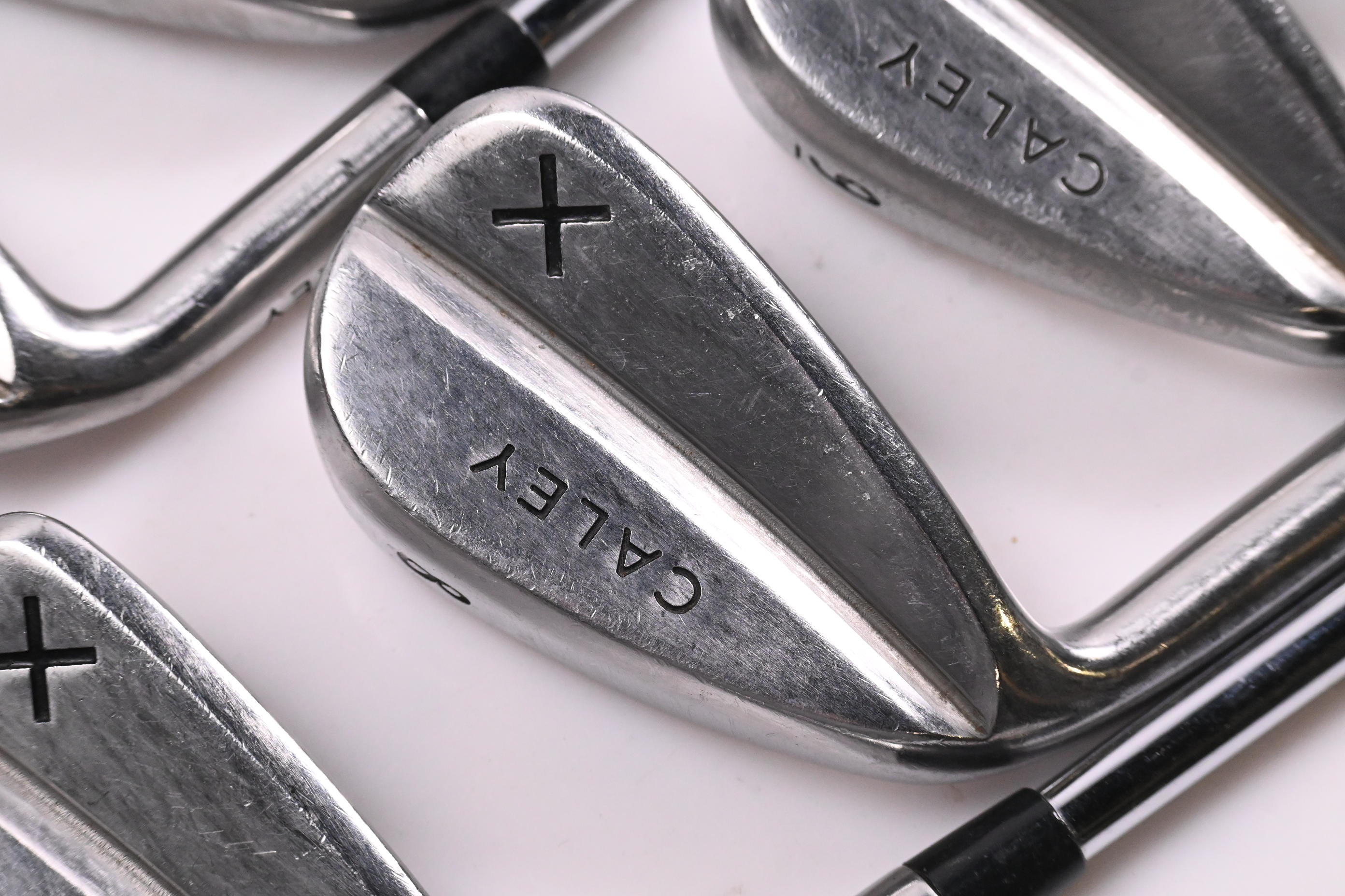 Left Hand Caley Irons / 4-PW / Regular Flex Steel Shafts