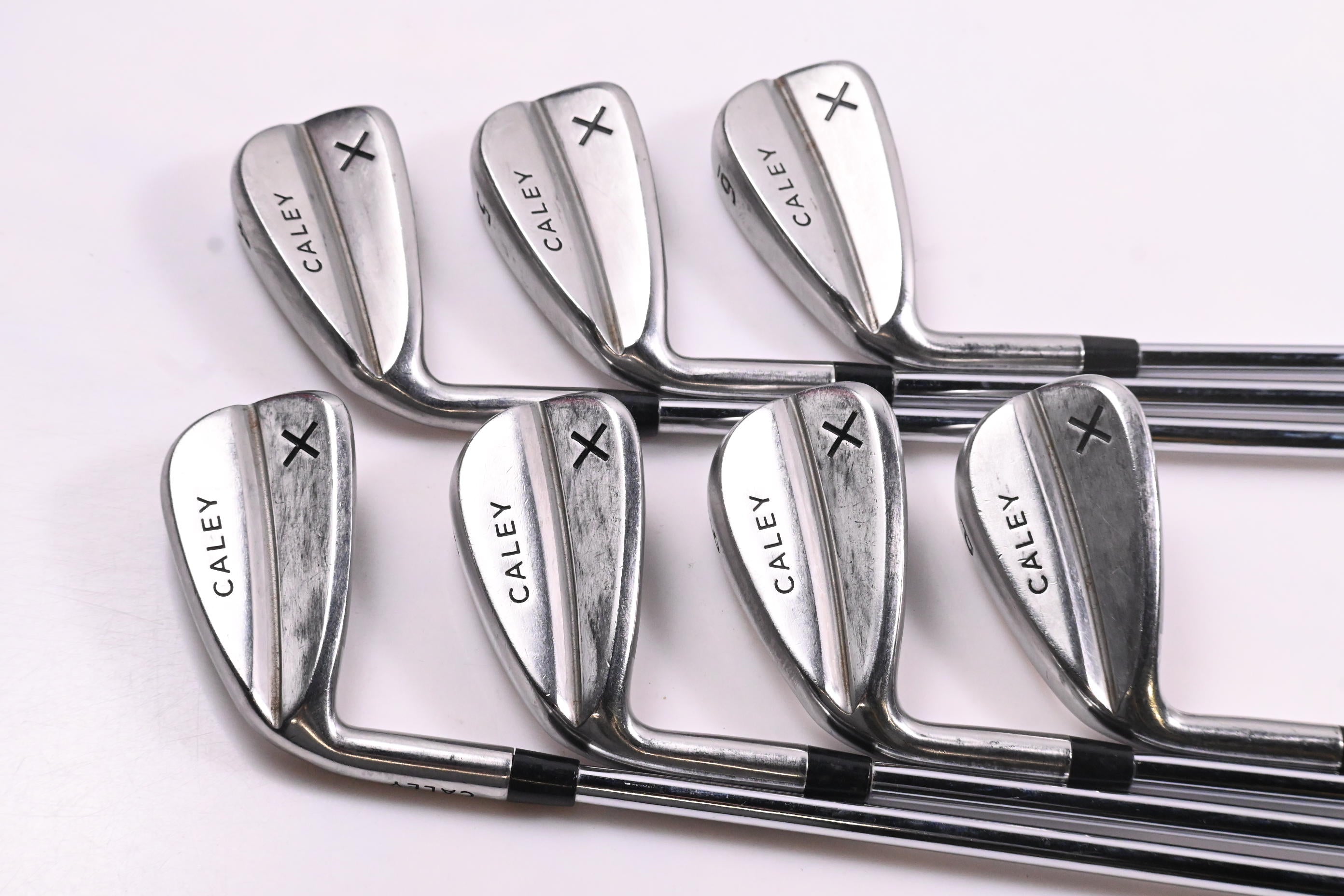 Left Hand Caley Irons / 4-PW / Regular Flex Steel Shafts
