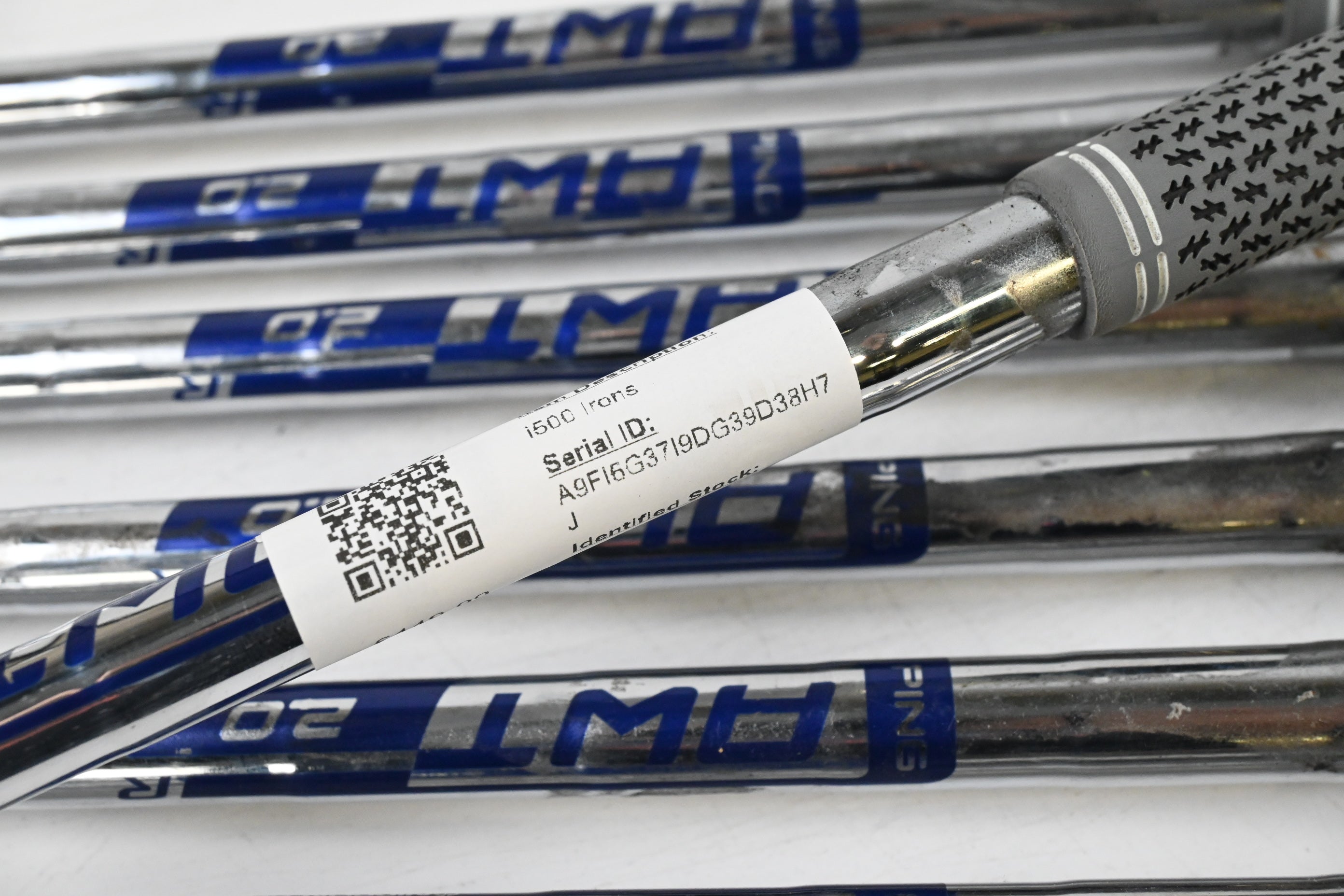 Ping i500 Irons / 5-PW+GW / Orange Dot / Regular Flex Ping AWT 2.0 Shafts