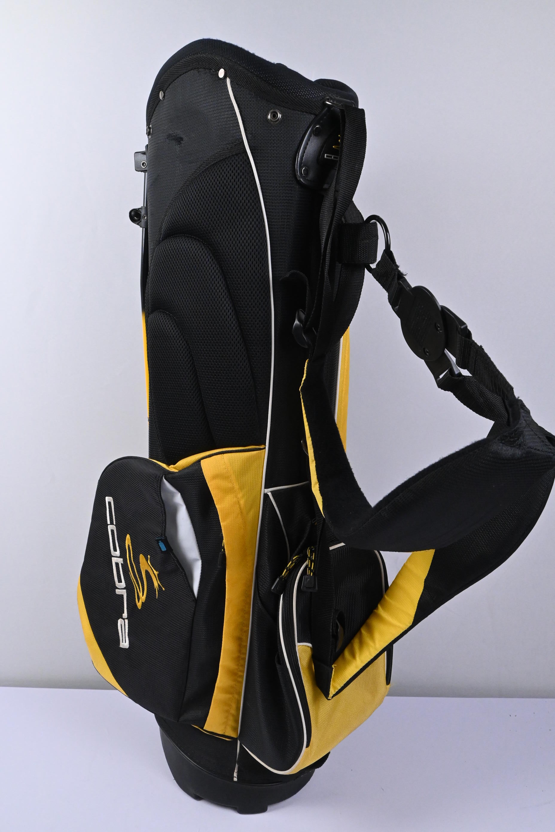 Cobra Stand Bag / 6-Way Divider / Black & Yellow