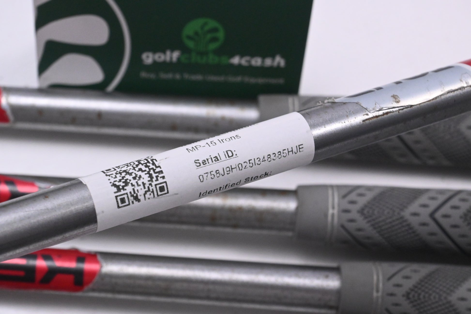 Mizuno MP-15 Irons / 4-PW / Stiff Flex KBS Tour C-Taper Lite 110 Shafts