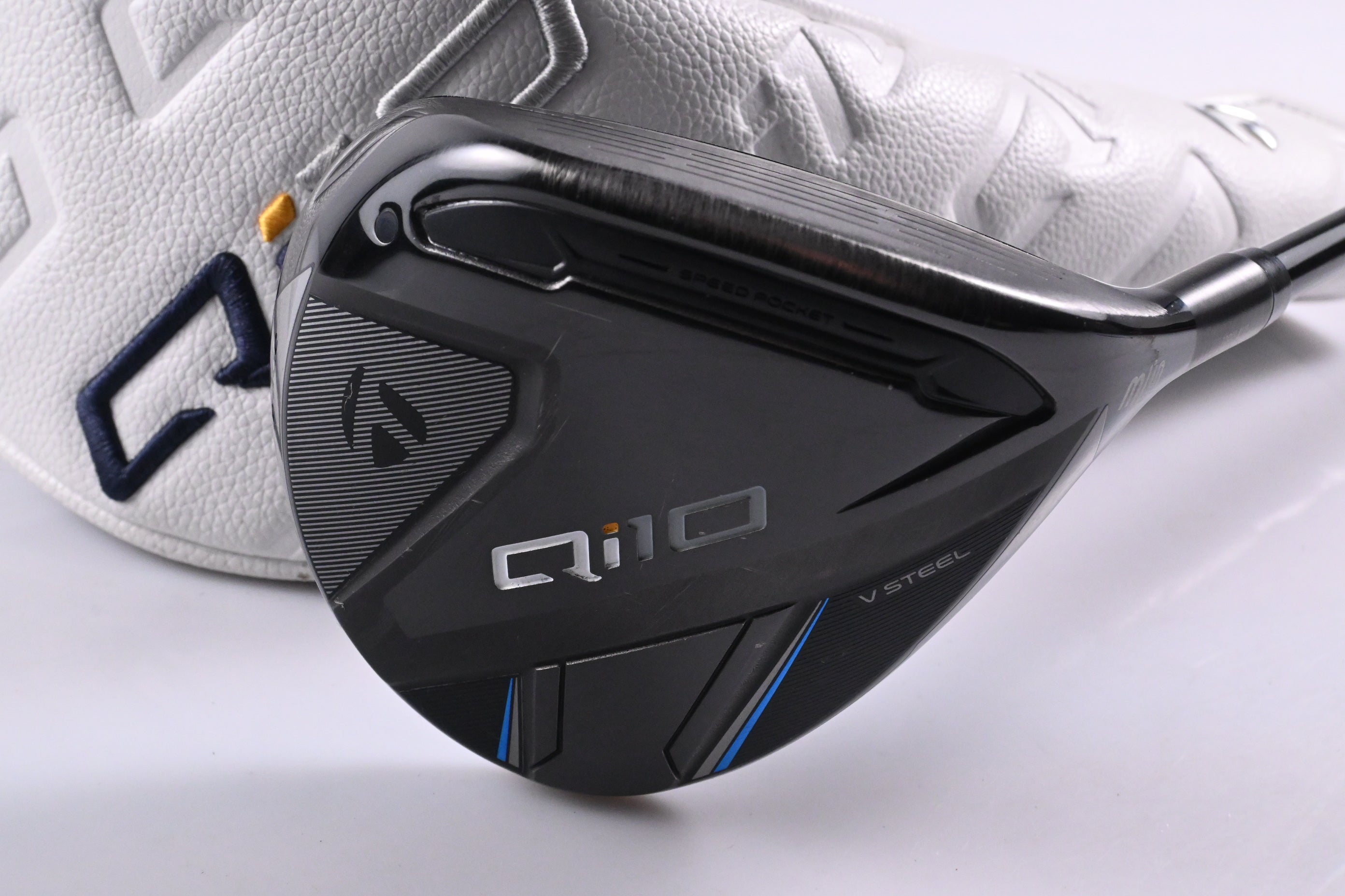 Taylormade Qi10 #3 Wood / 15 Degree / Stiff Flex Fujikura Ventus TR Blue 6 Shaft