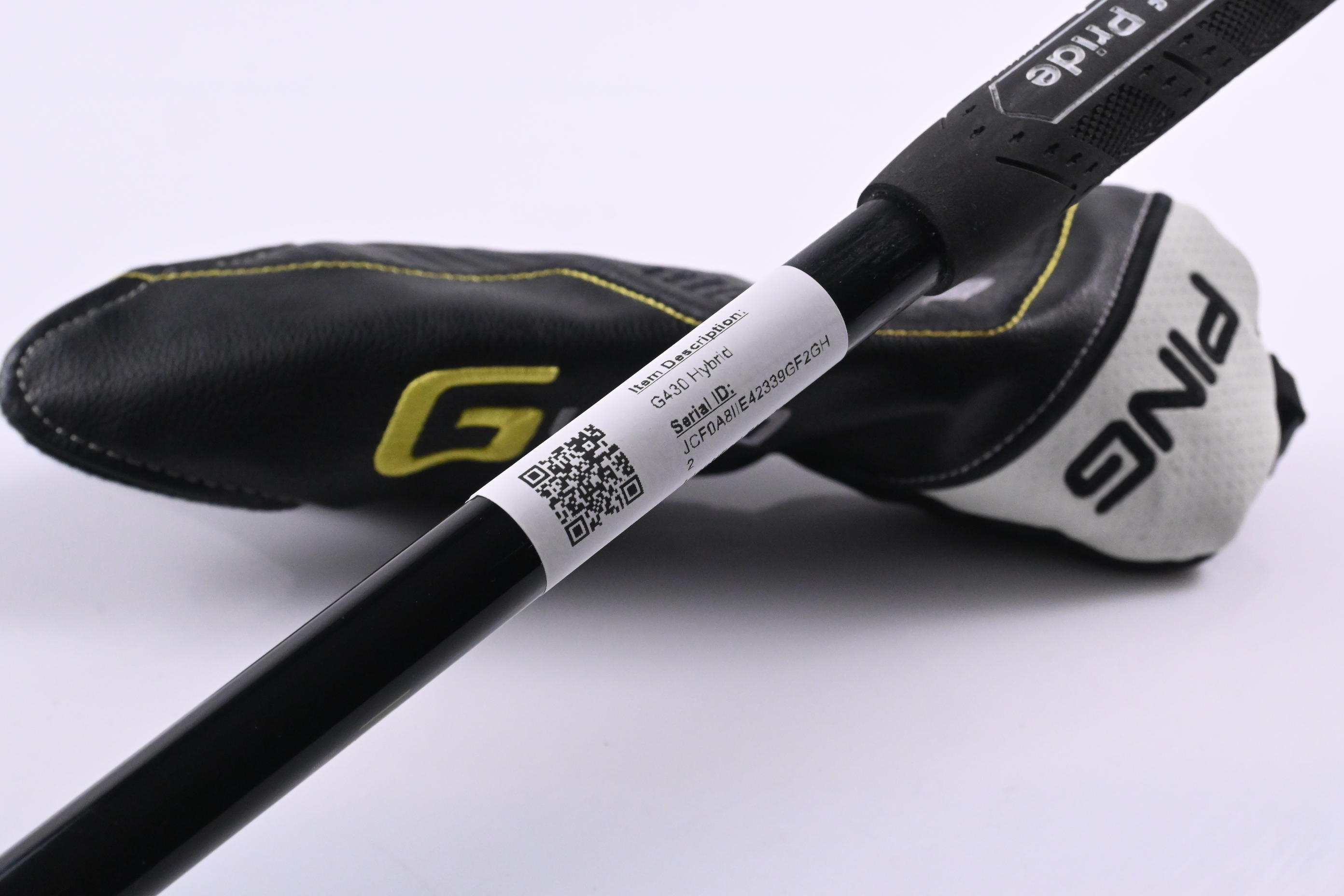 Ping G430 #4 Hybrid / 22 Degree / Stiff Flex Ping Alta CB Black 70 Shaft