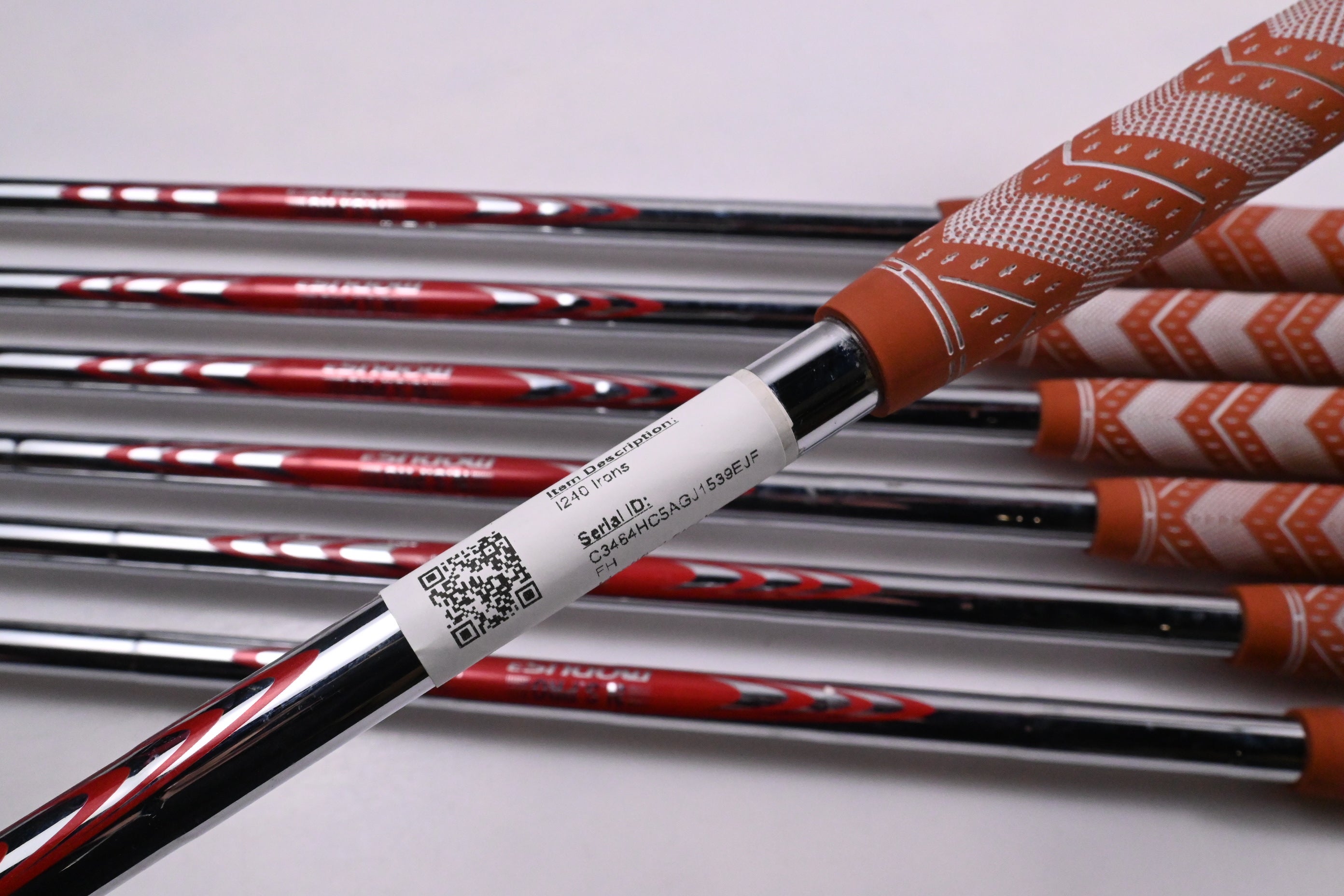 Ping I240 Irons / 4-PW / Green Dot / Stiff Flex N.S.PRO Modus 3 Tour 115 Shafts