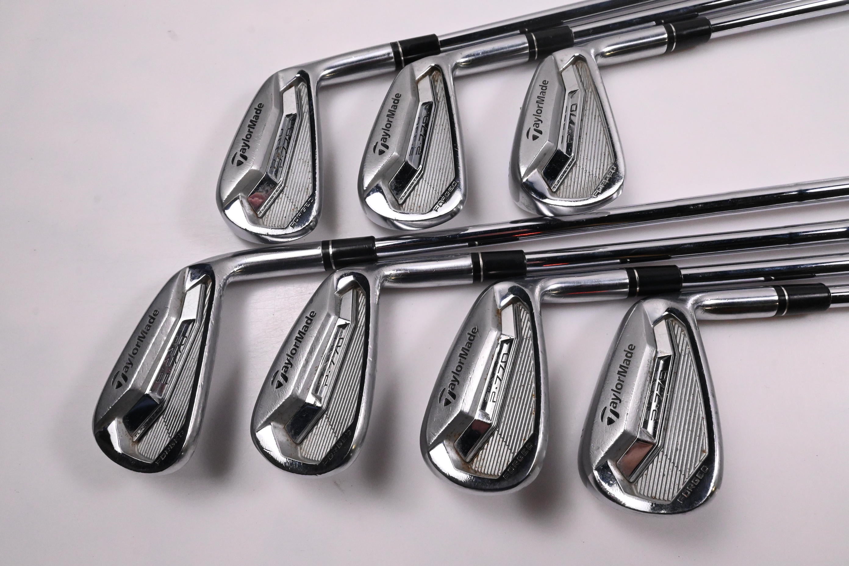 Taylormade P770 2017 Irons / 4-PW / Stiff Flex KBS Tour FLT 120 Shafts