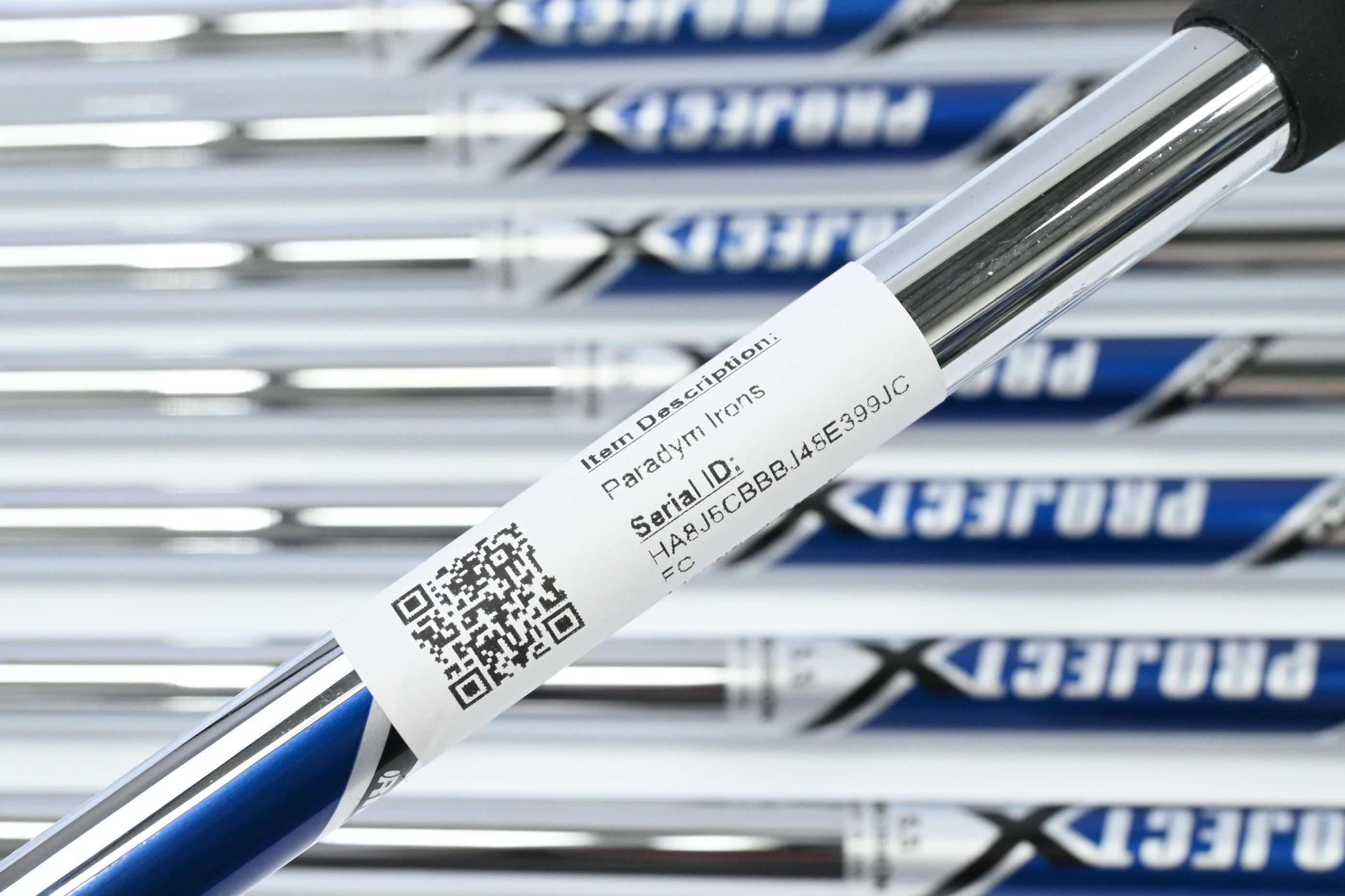 Callaway Paradym Irons / 5-PW+AW+52°/ Regular Flex Project X Rifle Shafts