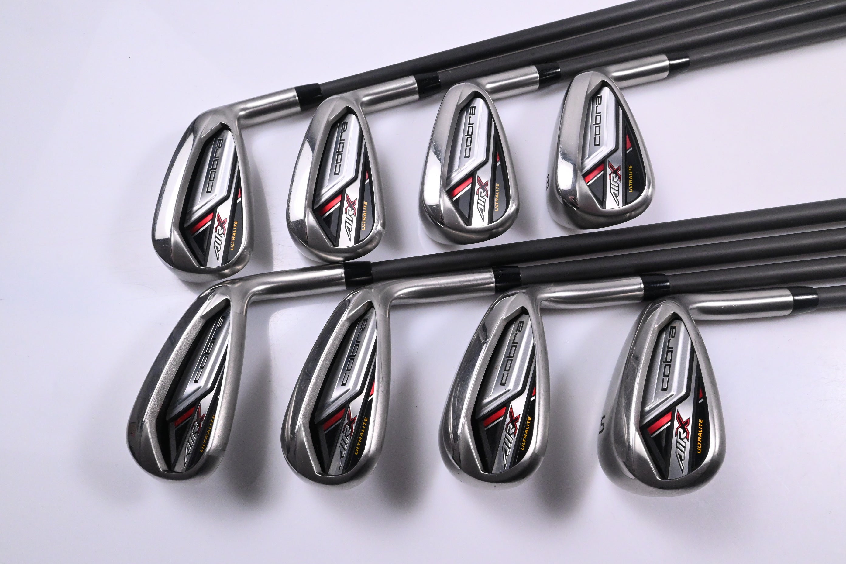 Cobra  Air-X 2.0 Irons / 5-PW+GW+SW / Senior Flex Cobra Ultralite 45 Shafts
