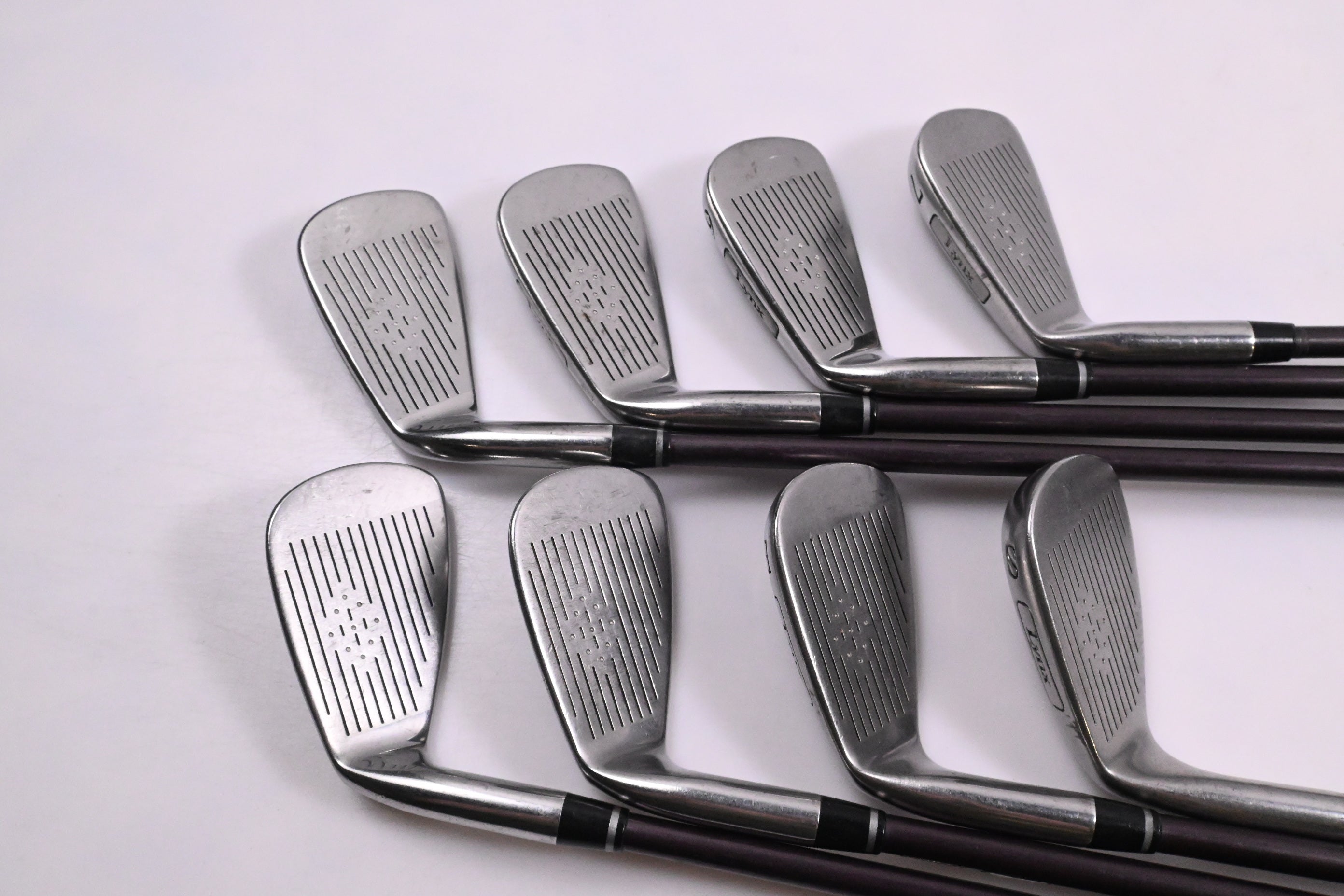 Ladies Lynx Crystal Cat Irons / 4-PW+SW / Ladies Flex Lynx Shafts