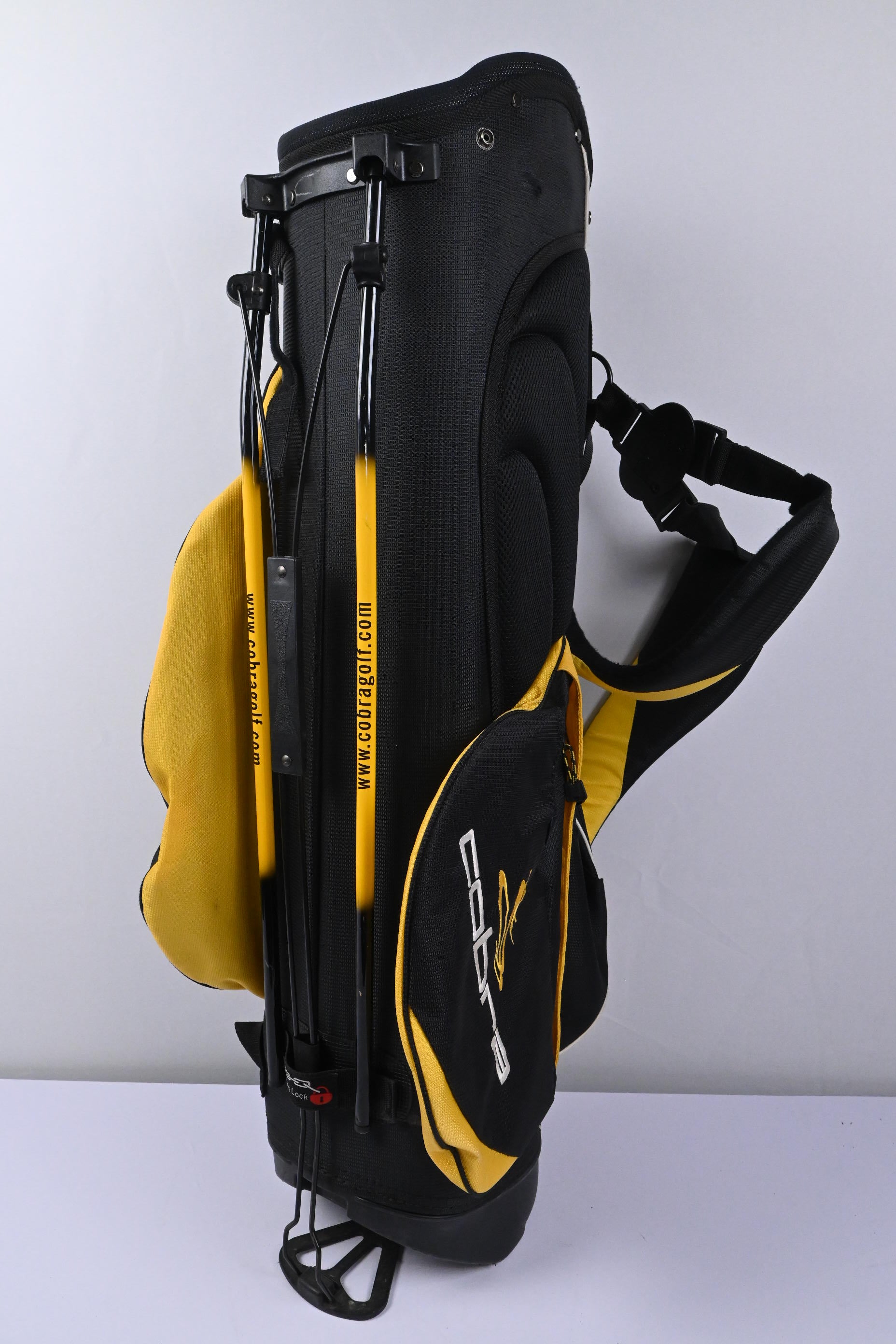 Cobra Stand Bag / 6-Way Divider / Black & Yellow