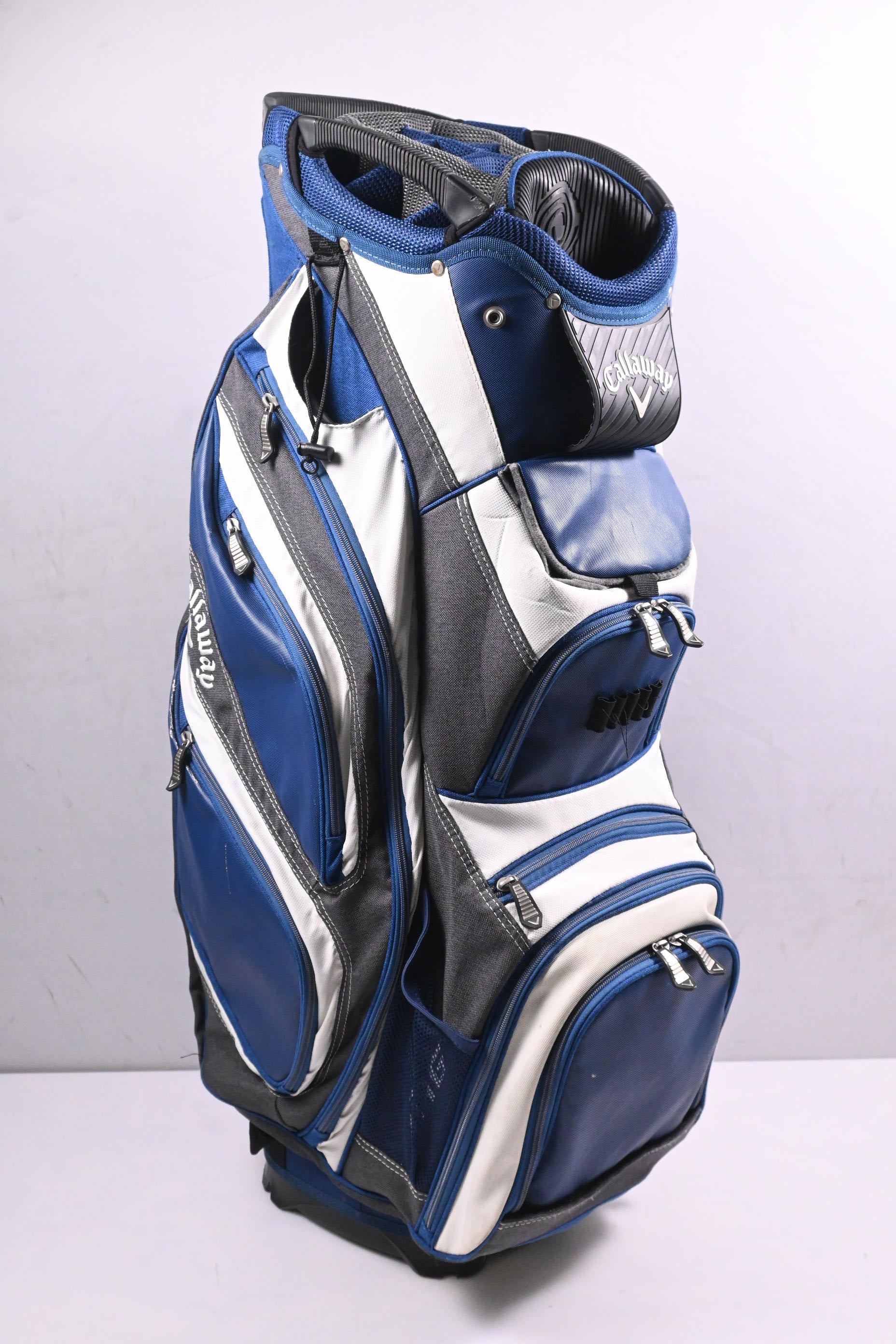Callaway ORG 15 Cart Bag / 15-Way Divider / Blue, White & Grey