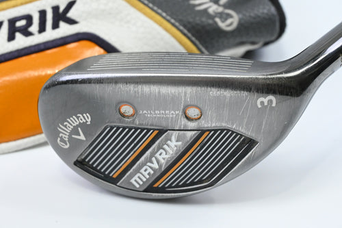 Callaway Mavrik #3 Hybrid / 18 Degree / Stiff Flex Grafalloy Prolaunch Blue