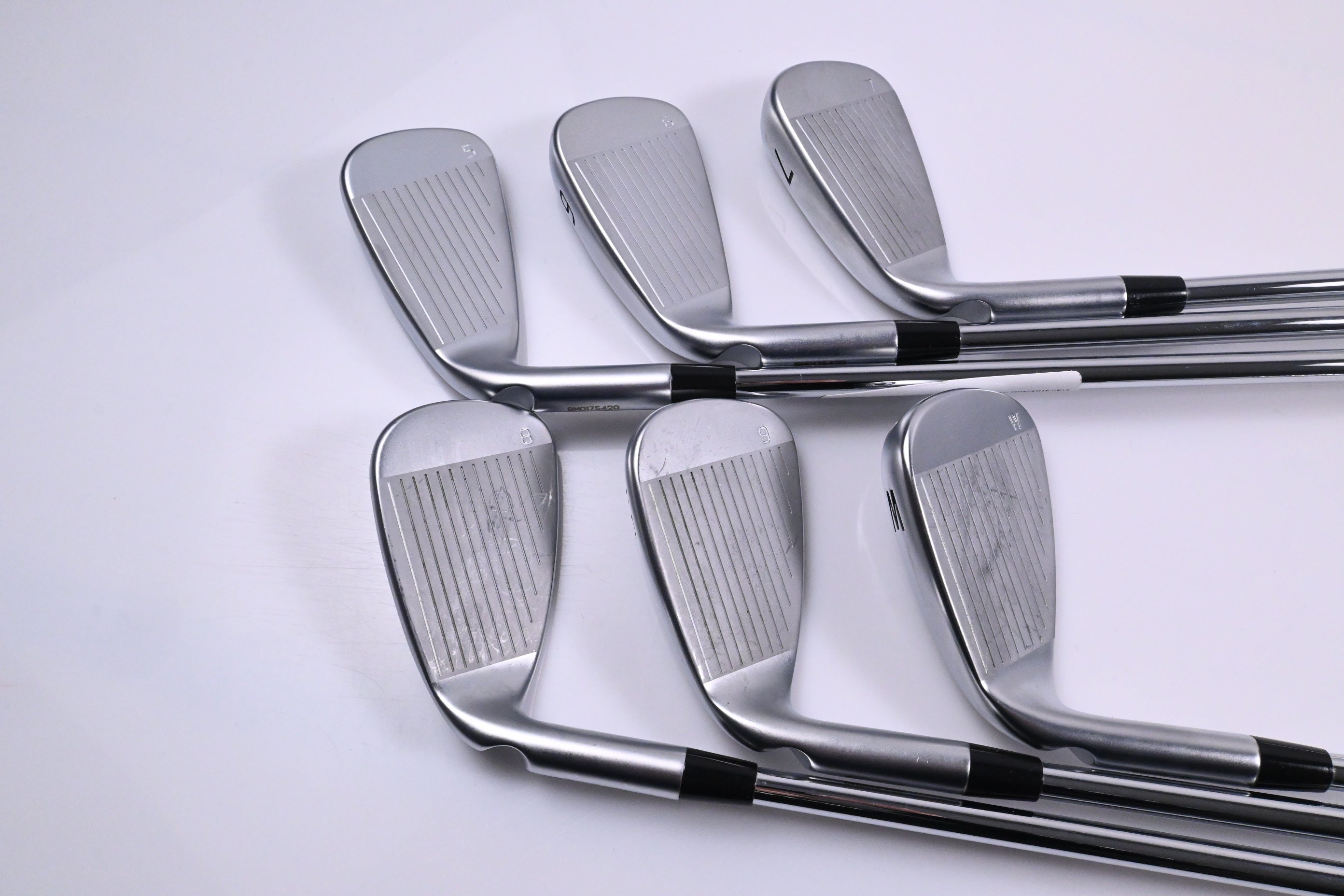 Ping G440 Irons / 5-PW / Blue Dot / Regular Flex Ping AWT 3.0 Shafts