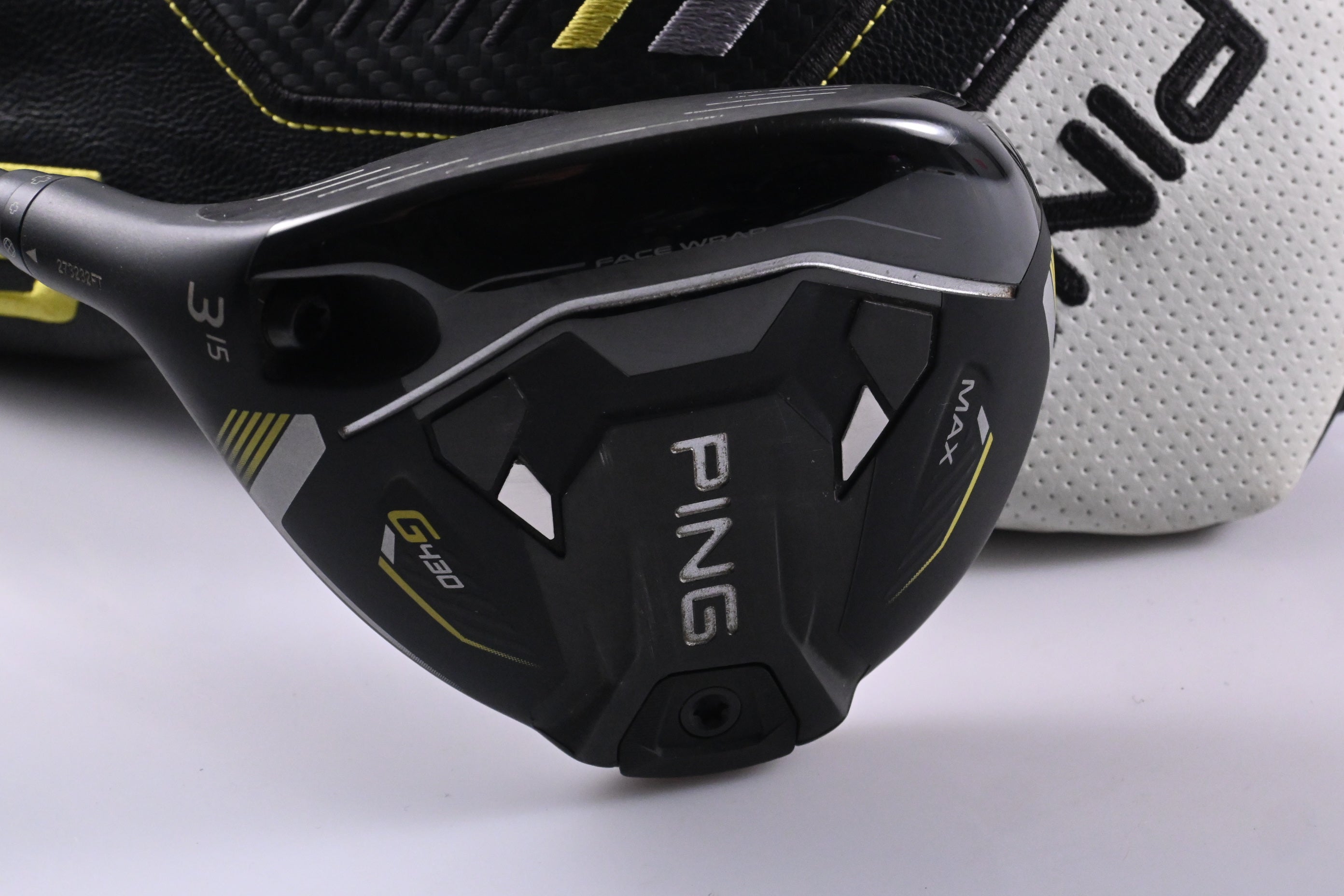 Left Hand Ping G430 Max #3 Wood / 15 Degree / Regular Flex Ping Alta CB Black 65