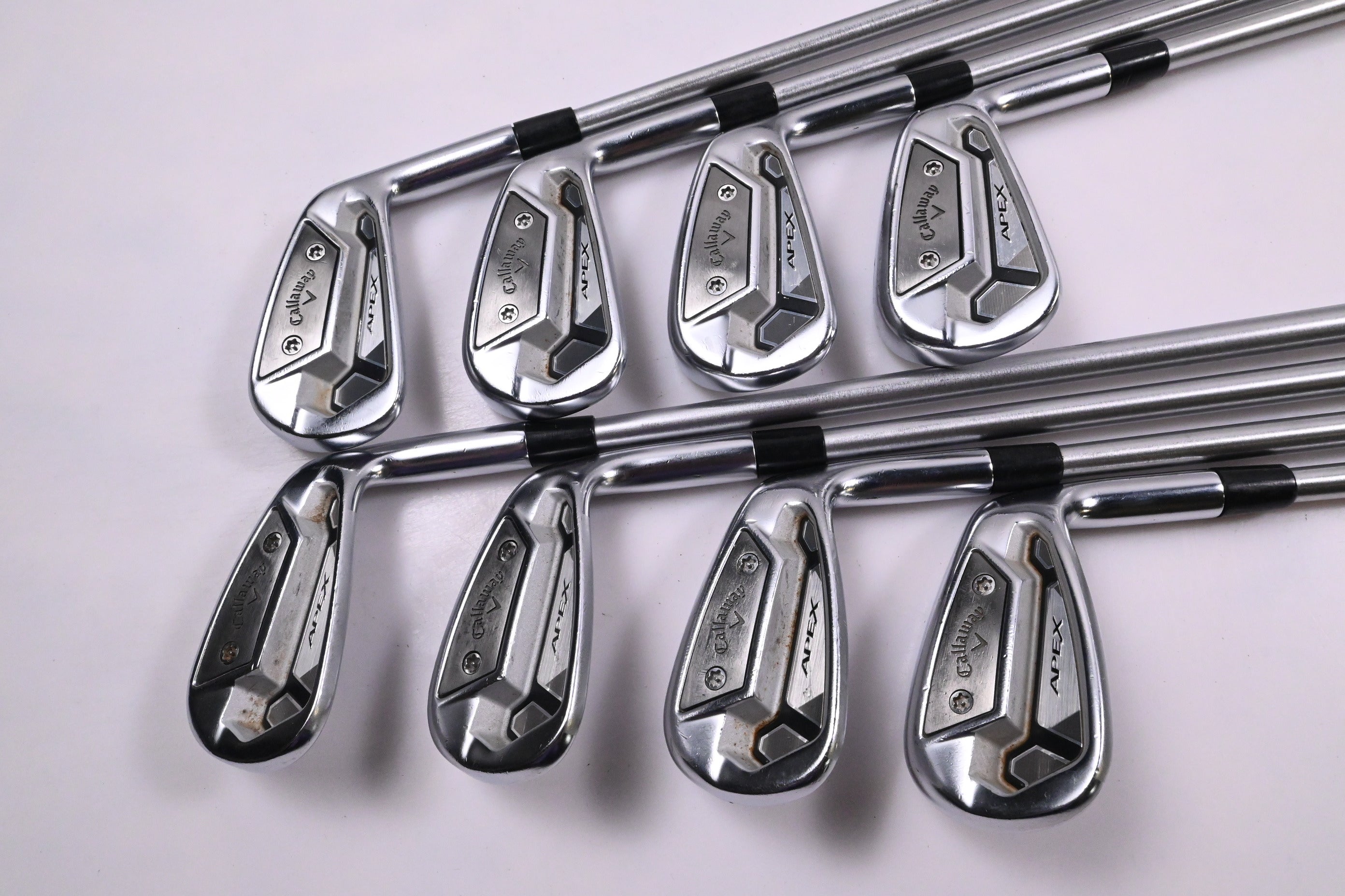 Callaway Apex TCB Irons / 4-PW+GW / X-Flex KBS Tour C-Taper Lite 115 Shafts