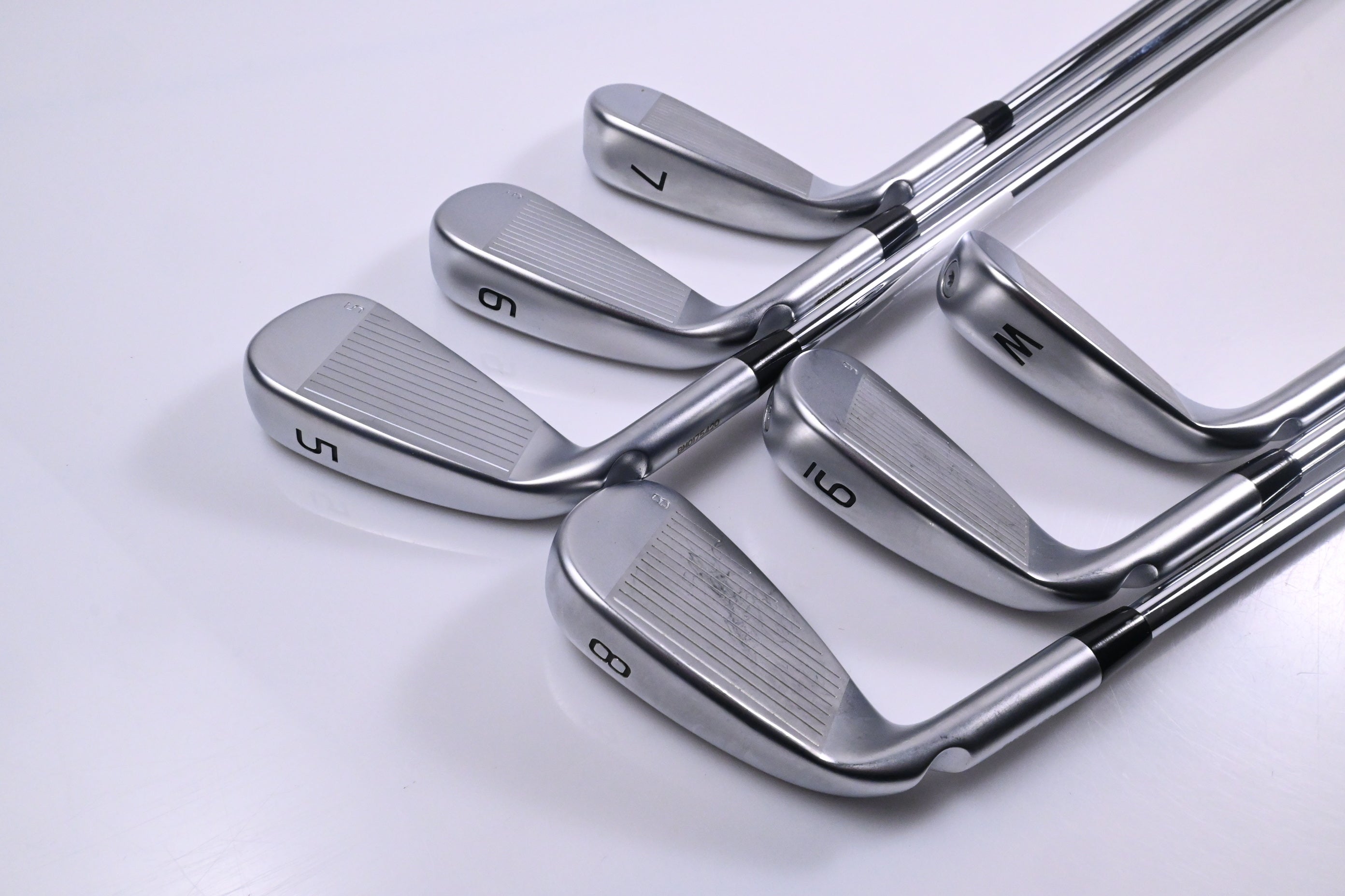 Ping G440 Irons / 5-PW / Blue Dot / Regular Flex Ping AWT 3.0 Shafts