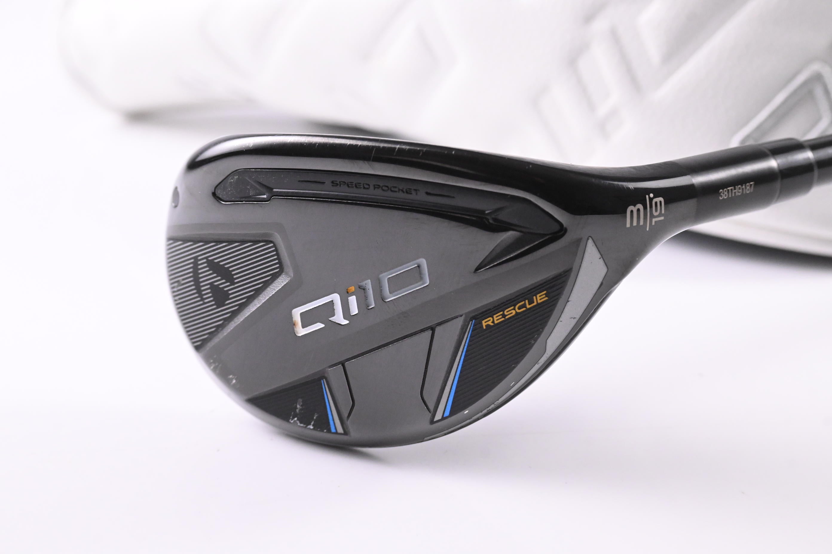 Taylormade Qi10 #3 Hybrid / 19 Degree / Stiff Flex Fujikura Ventus TR Blue 7