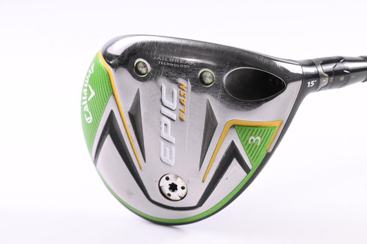 Callaway Epic Flash #3 Wood / 15 Degree / Regular Flex Tour 55 Shaft