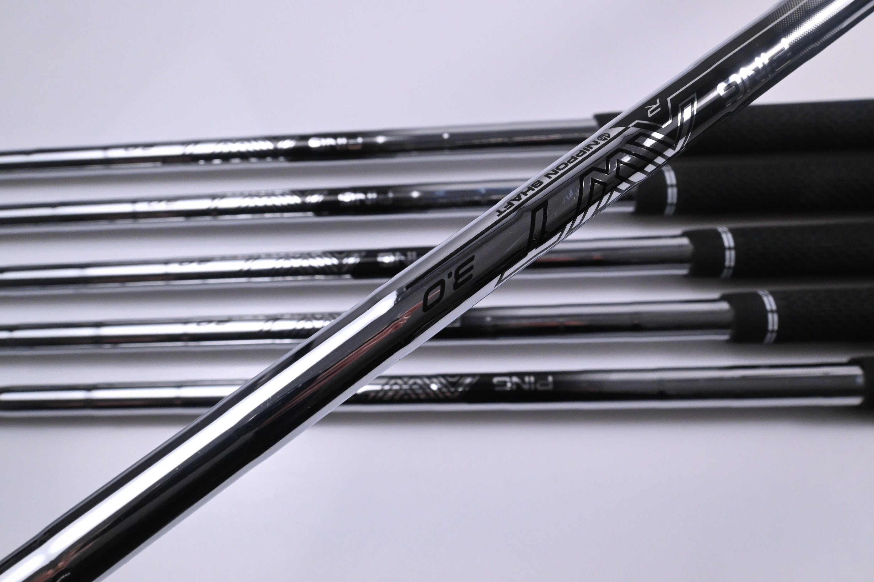 Ping G440 Irons / 5-PW / Blue Dot / Regular Flex Ping AWT 3.0 Shafts