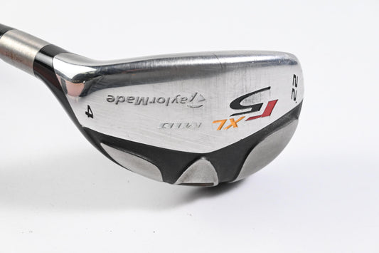 Left Hand Taylormade R5 XL Mid #4 Hybrid / 22 Degree / Regular Flex HyperLite XL