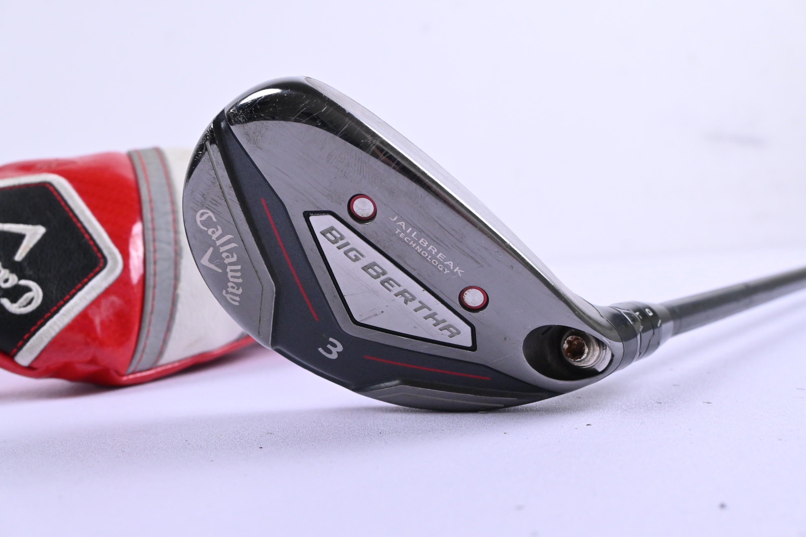 Callaway Big Bertha #3 Hybrid / 18 Degree / Stiff Flex UST Recoil ESX 460 Shaft
