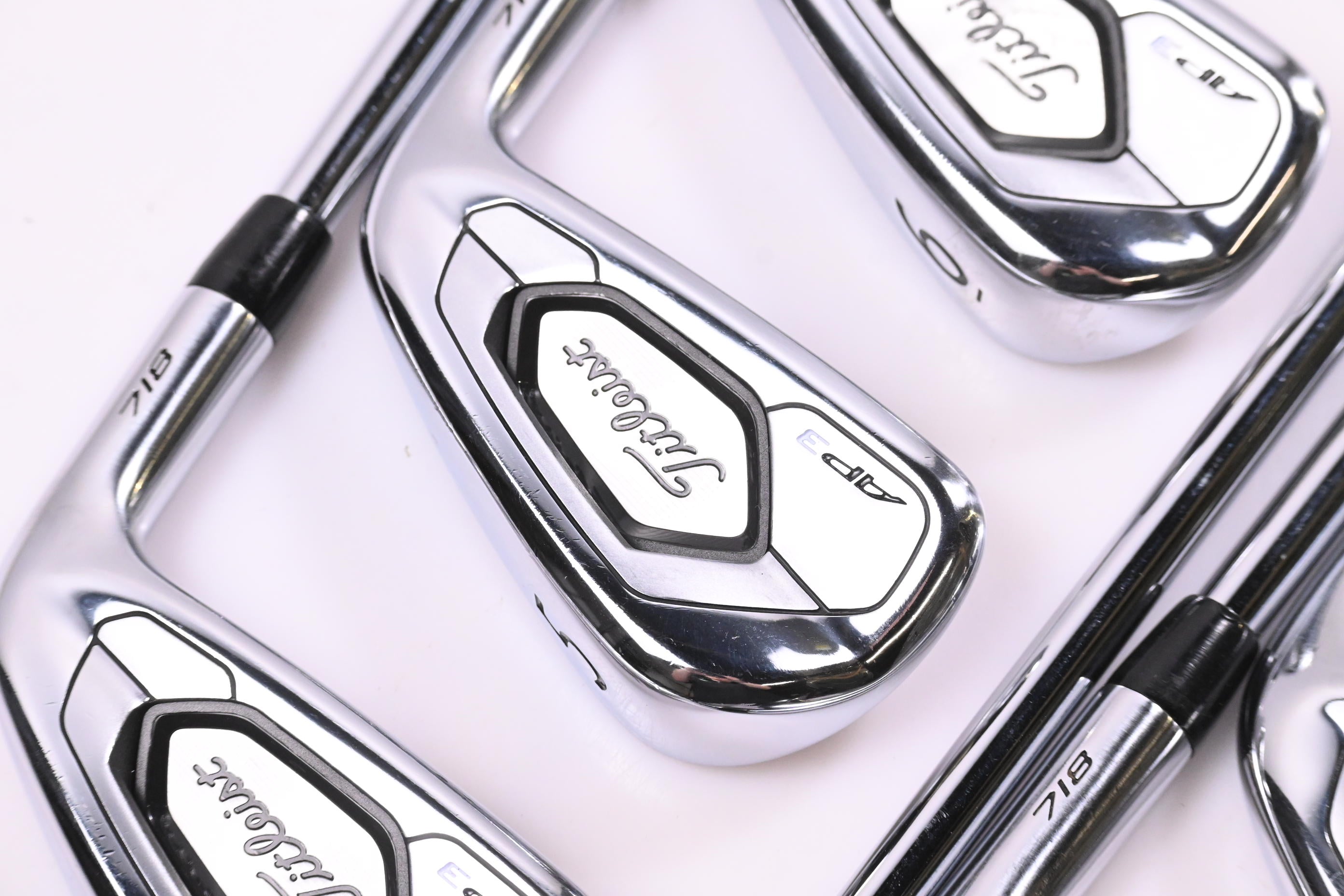 Titleist 718 AP3 Irons / 4-PW / Regular Flex AMT Black R300 Shafts