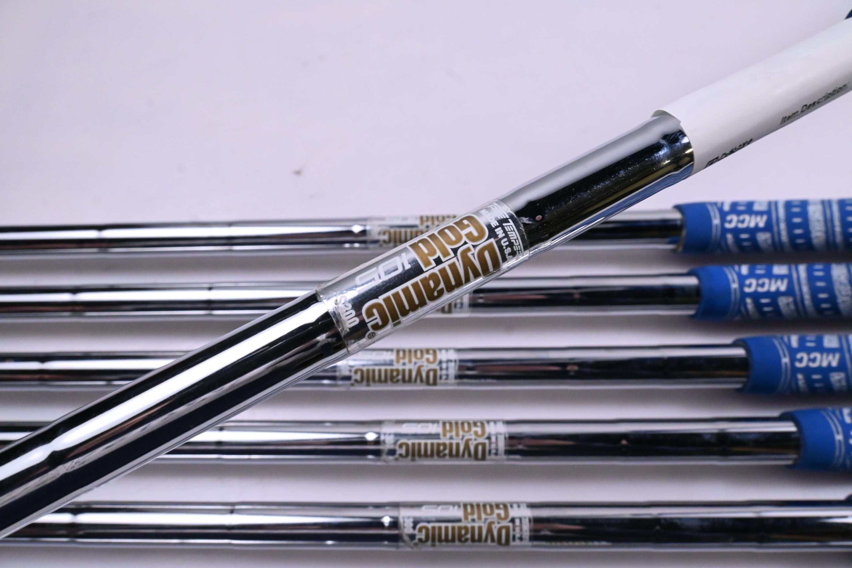 Taylormade P760 Irons / 4-PW+GW / Stiff Flex Dynamic Gold 105 S300 Shafts