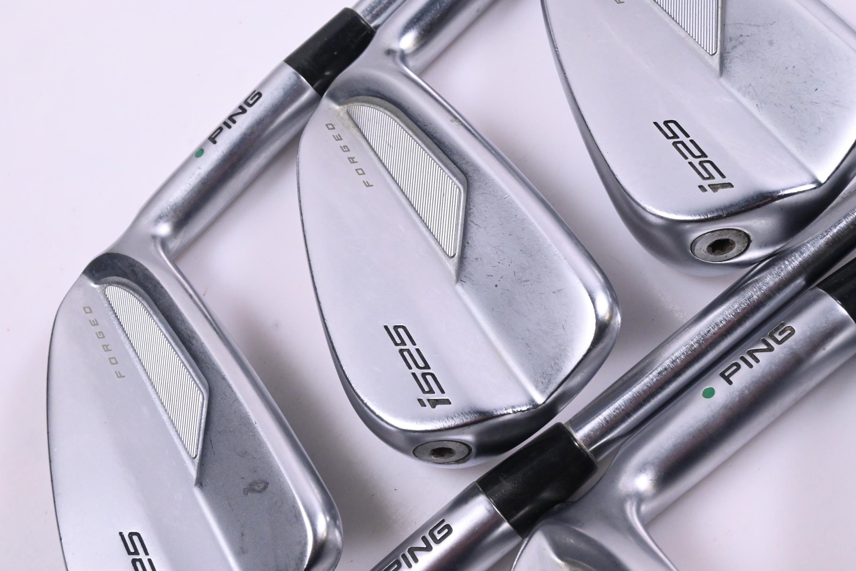 Ping i525 Irons / 5-PW / Green Dot / Stiff Flex Project X IO 110 Shafts