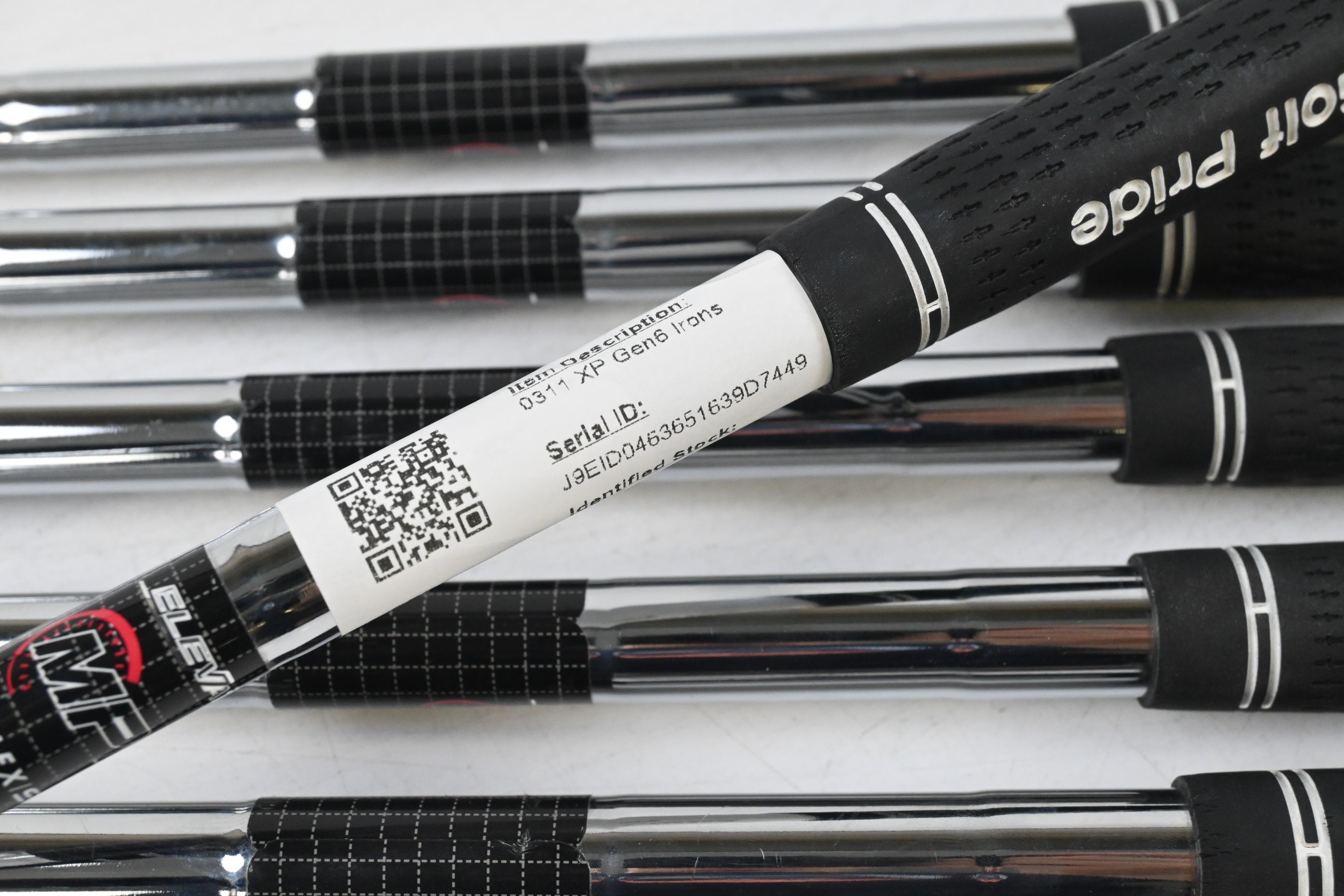 PXG 0311 XP Gen6 Irons / 6-PW+GW / Stiff Flex Elevate MPH Shafts