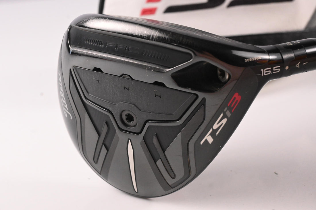 Titleist TSi3 #3 Wood / 16.5 Degree / Stiff Flex HZRDUS Smoke RDX Black 70 Shaft
