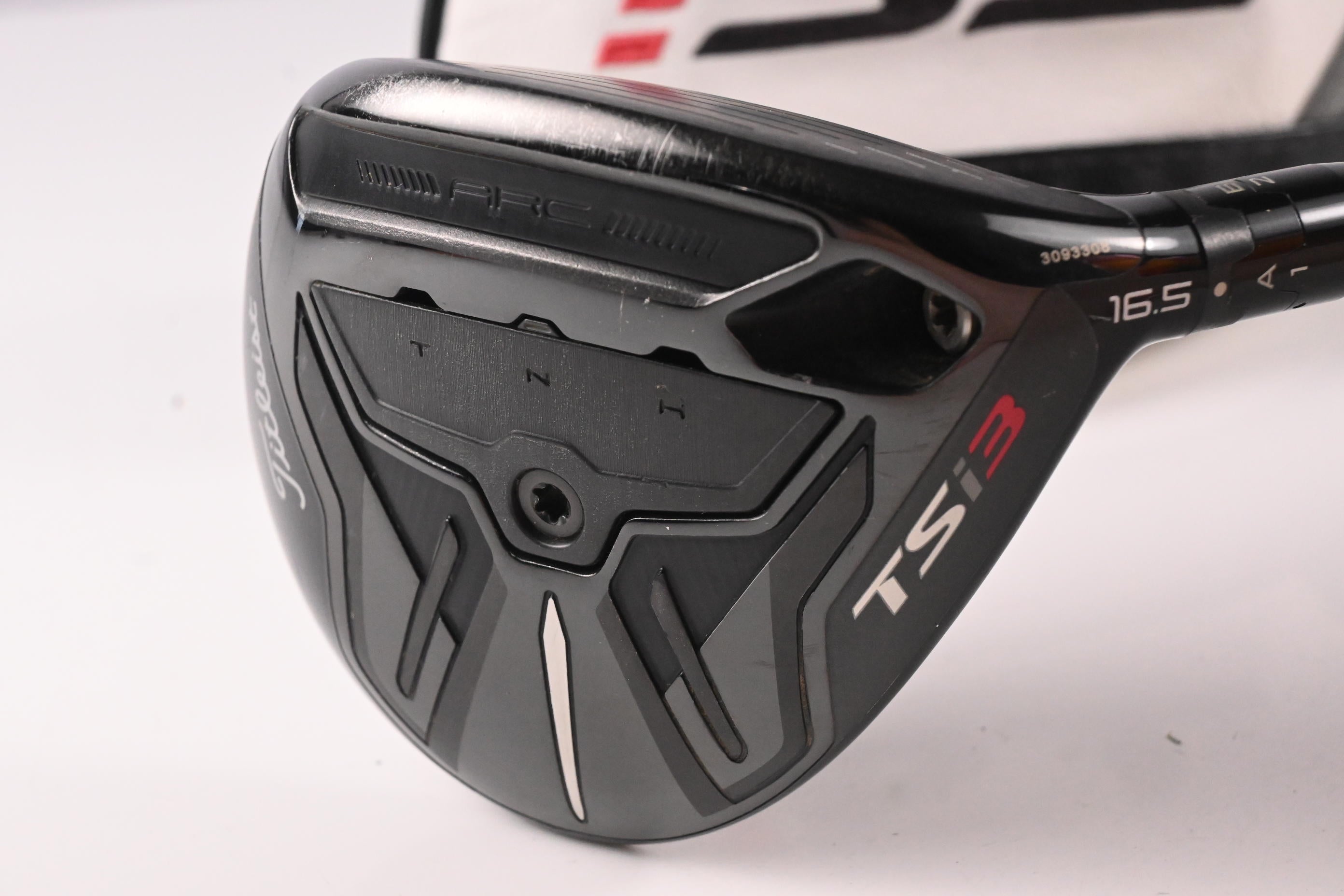 Titleist TSi3 #3 Wood / 16.5 Degree / Stiff Flex HZRDUS Smoke RDX Black 70 Shaft