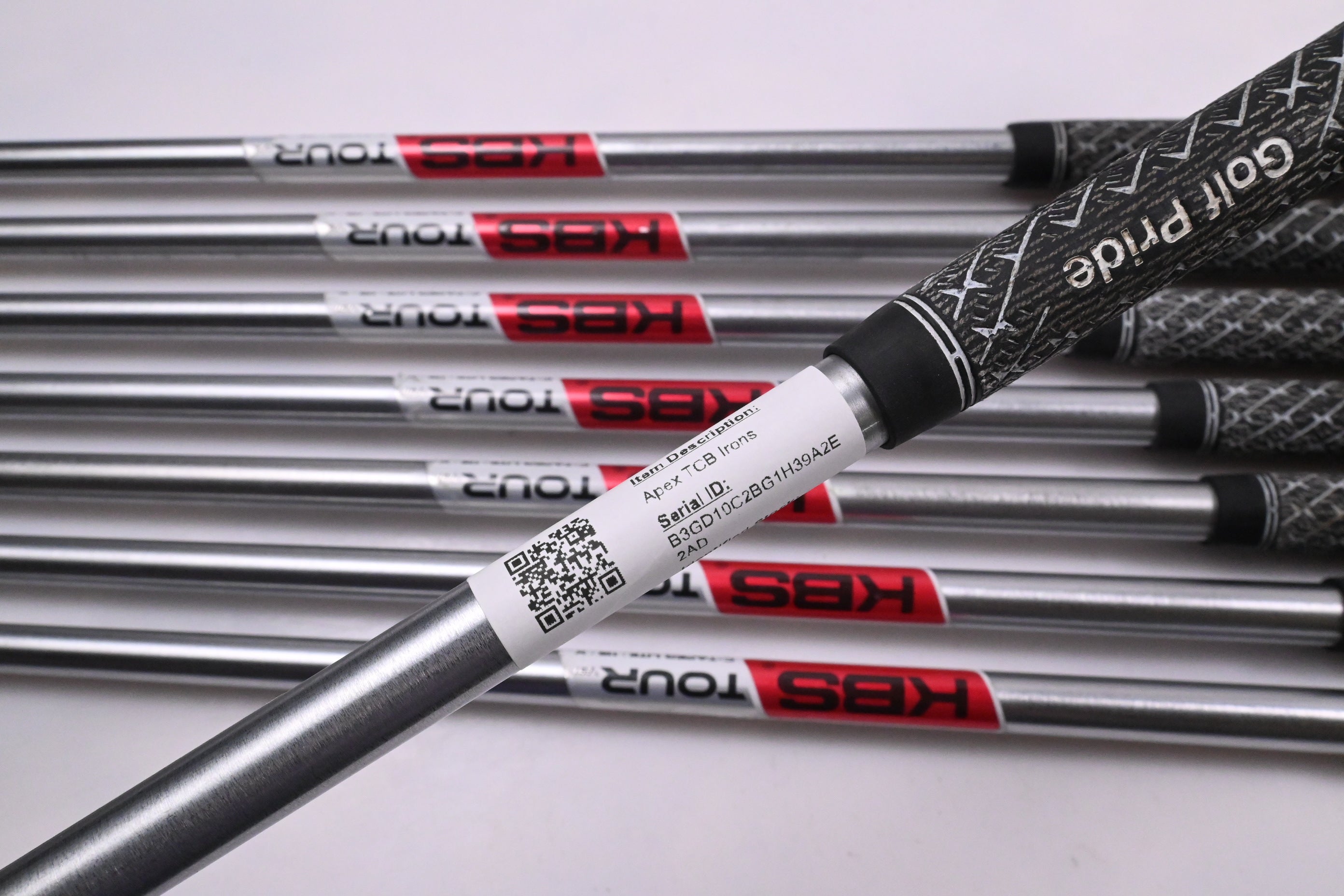 Callaway Apex TCB Irons / 4-PW+GW / X-Flex KBS Tour C-Taper Lite 115 Shafts