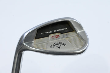 Left Hand Callaway Mack Daddy CB Pitching Wedge / 46 Degree / Wedge Flex KBS